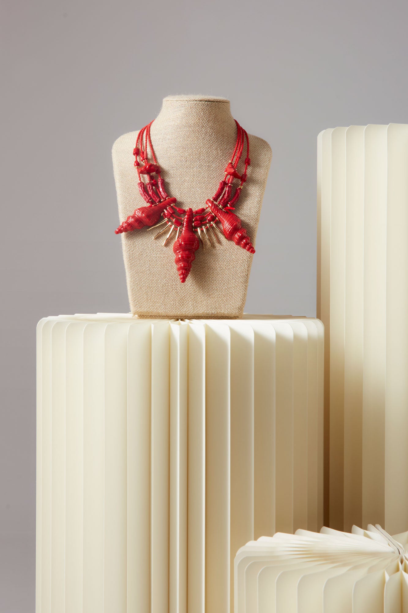 COLLAR CASIA ROJO