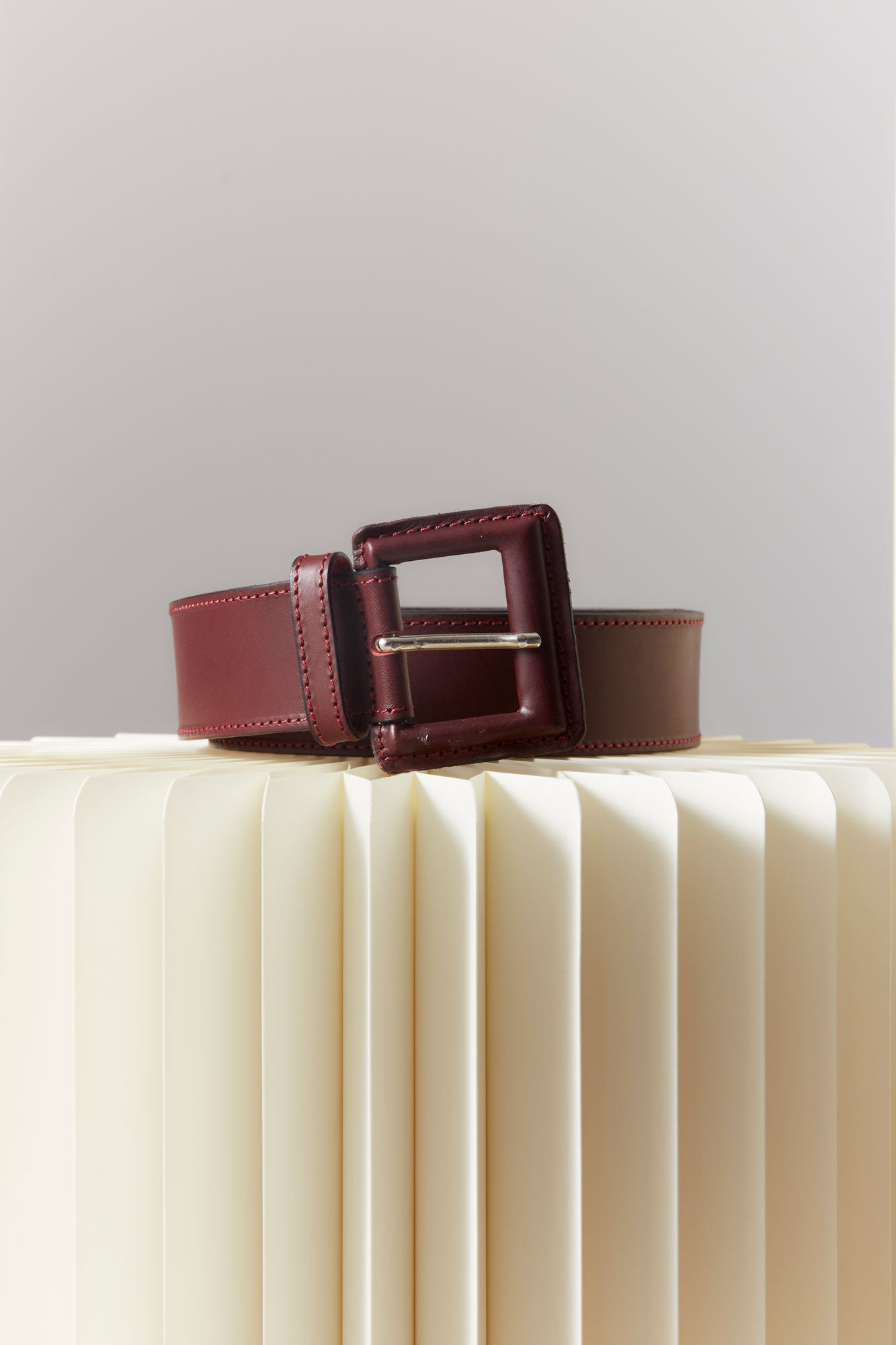 CEINTURE RENATA BORDEAUX