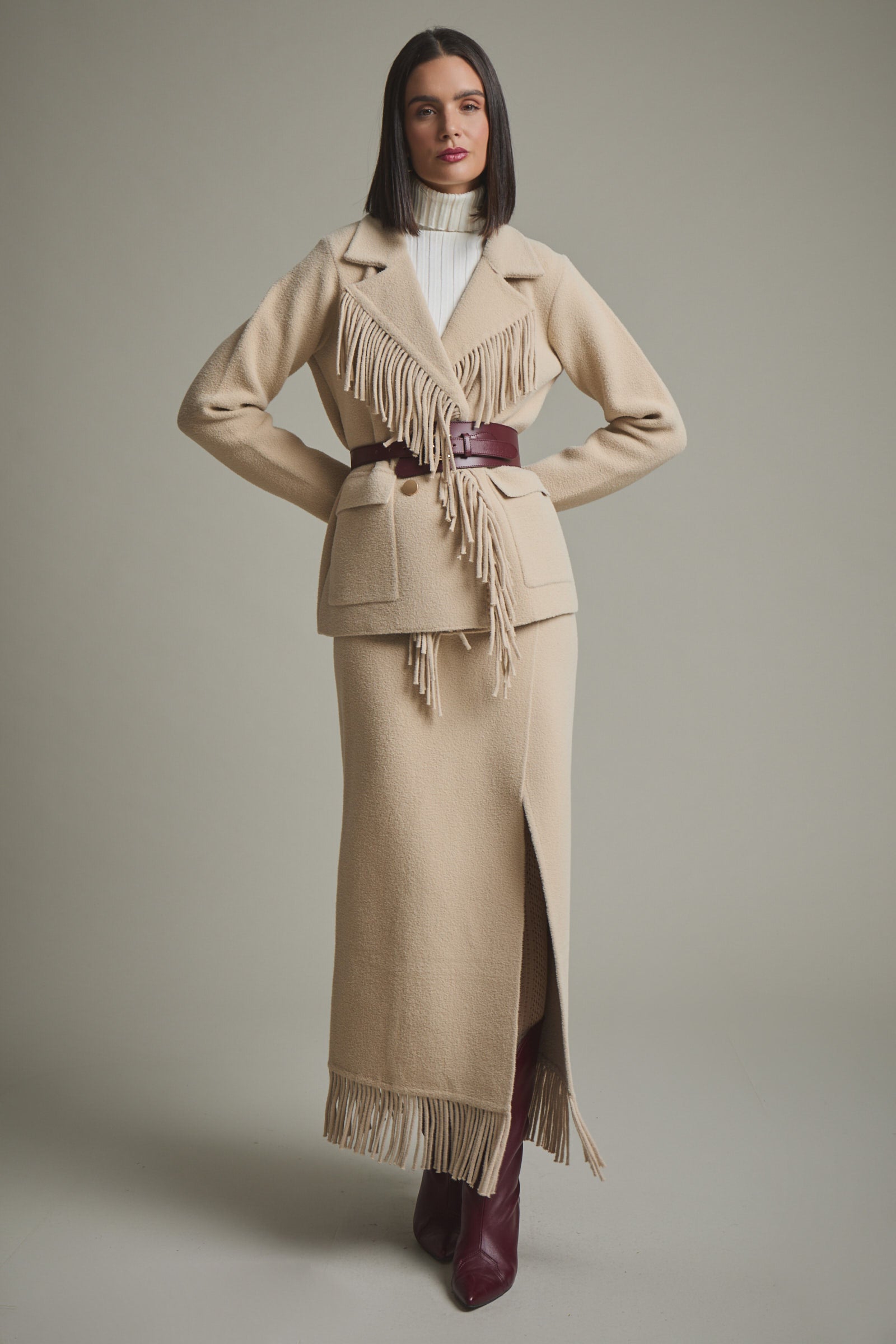 CHAQUETA MARIETA BEIGE