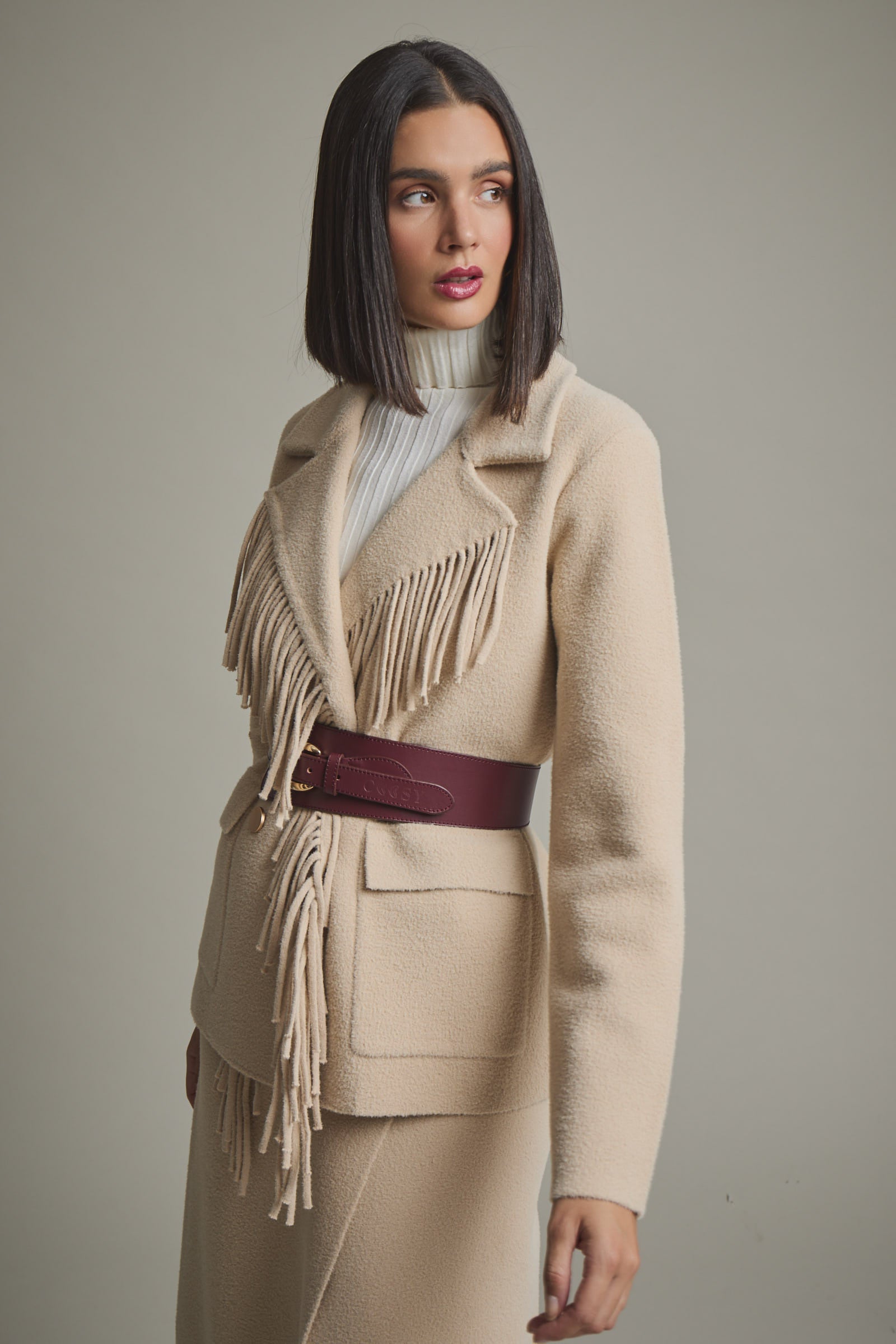 CHAQUETA MARIETA BEIGE