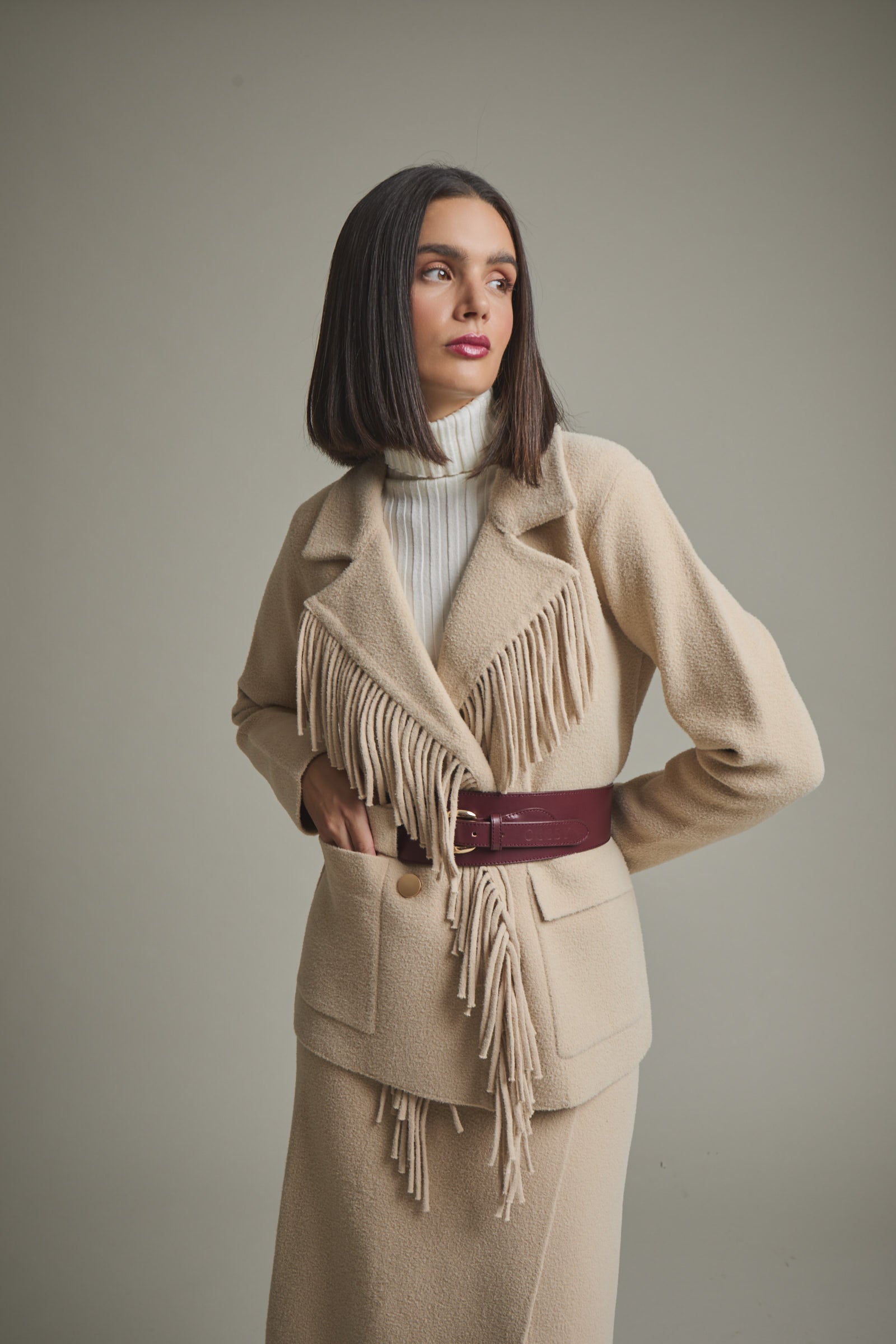 CHAQUETA MARIETA BEIGE