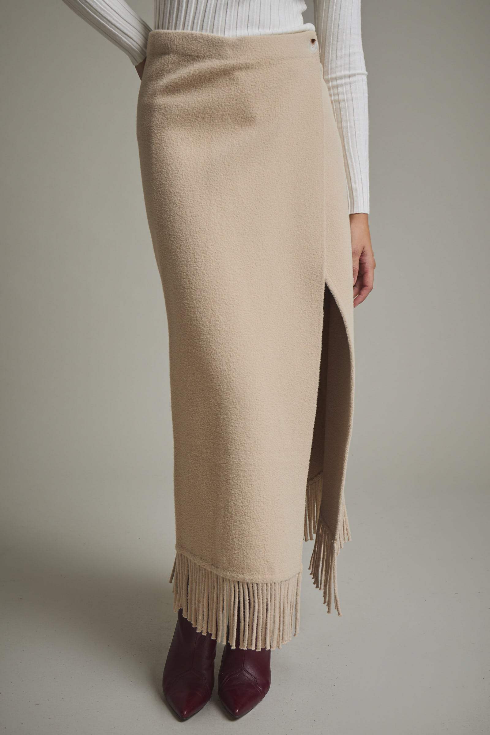 FALDA MARIETA BEIGE