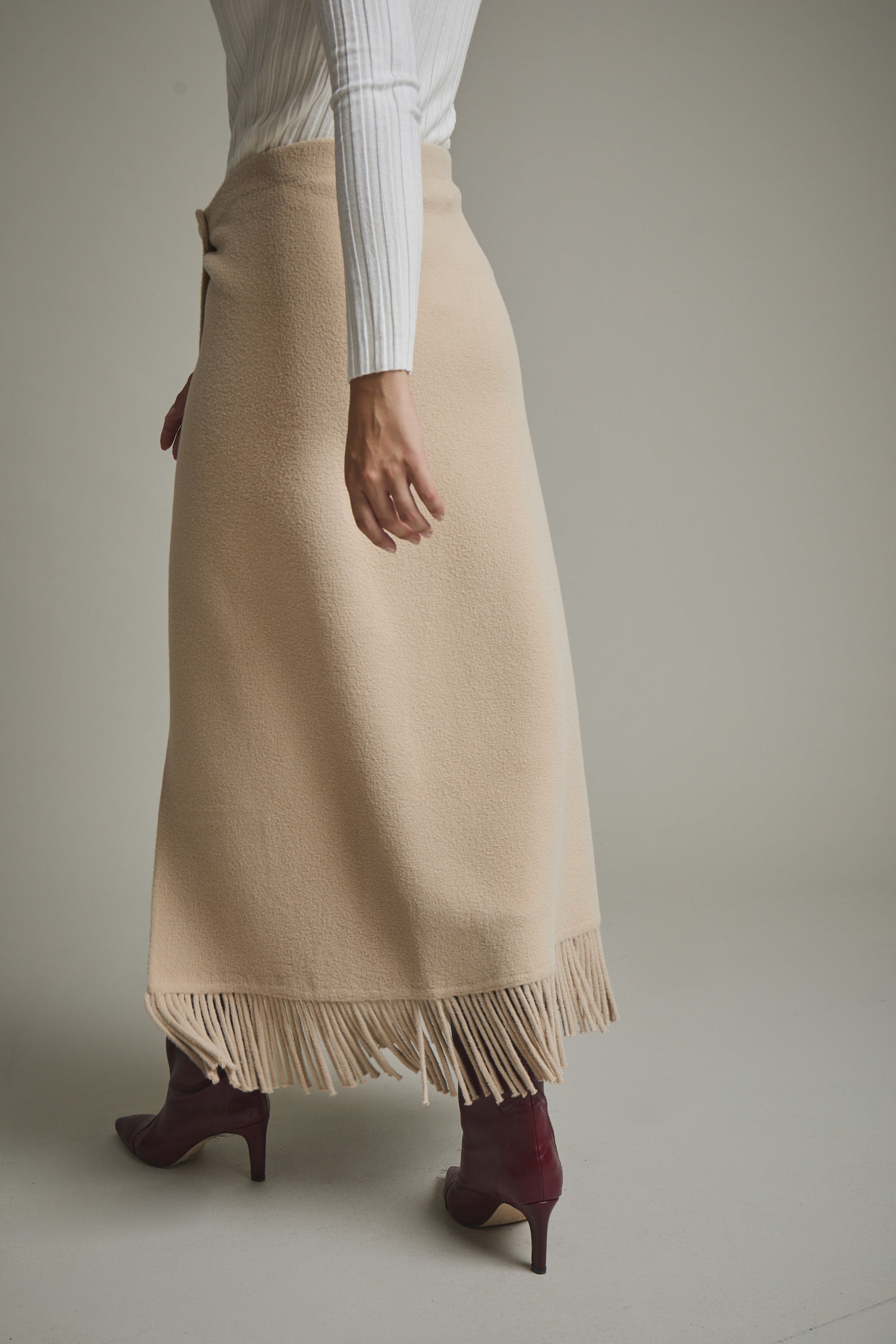 FALDA MARIETA BEIGE