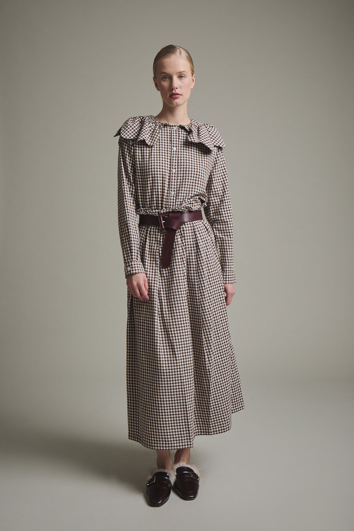 FALDA KATIA MARRON
