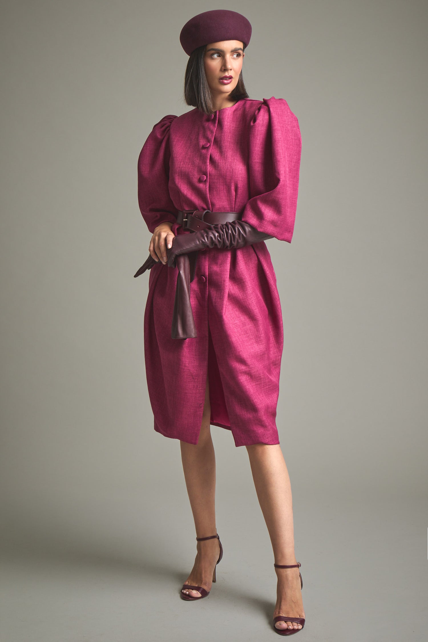 VESTIDO ROGELIA FUCSIA