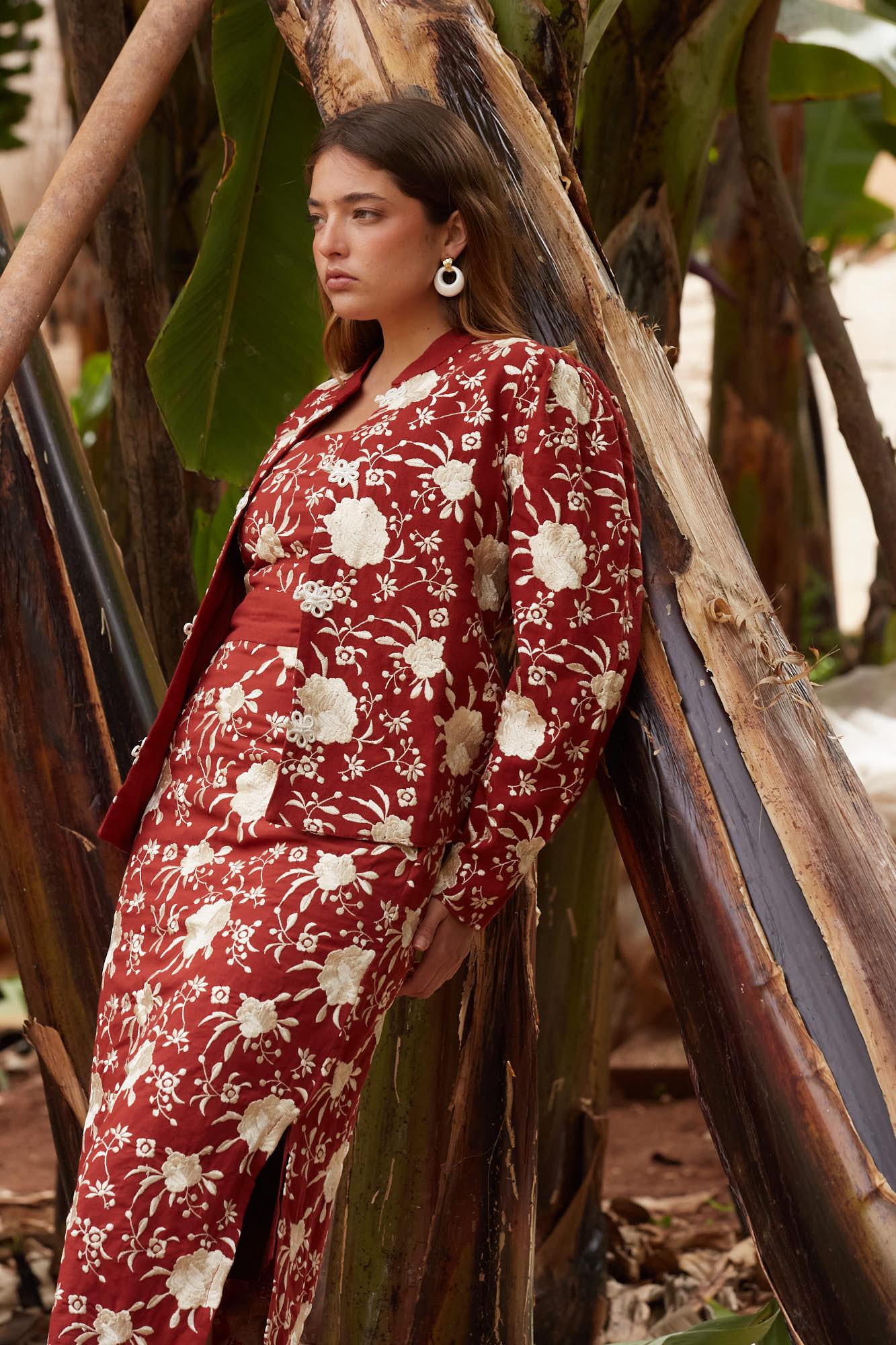 CHAQUETA LORENZA TERRACOTA