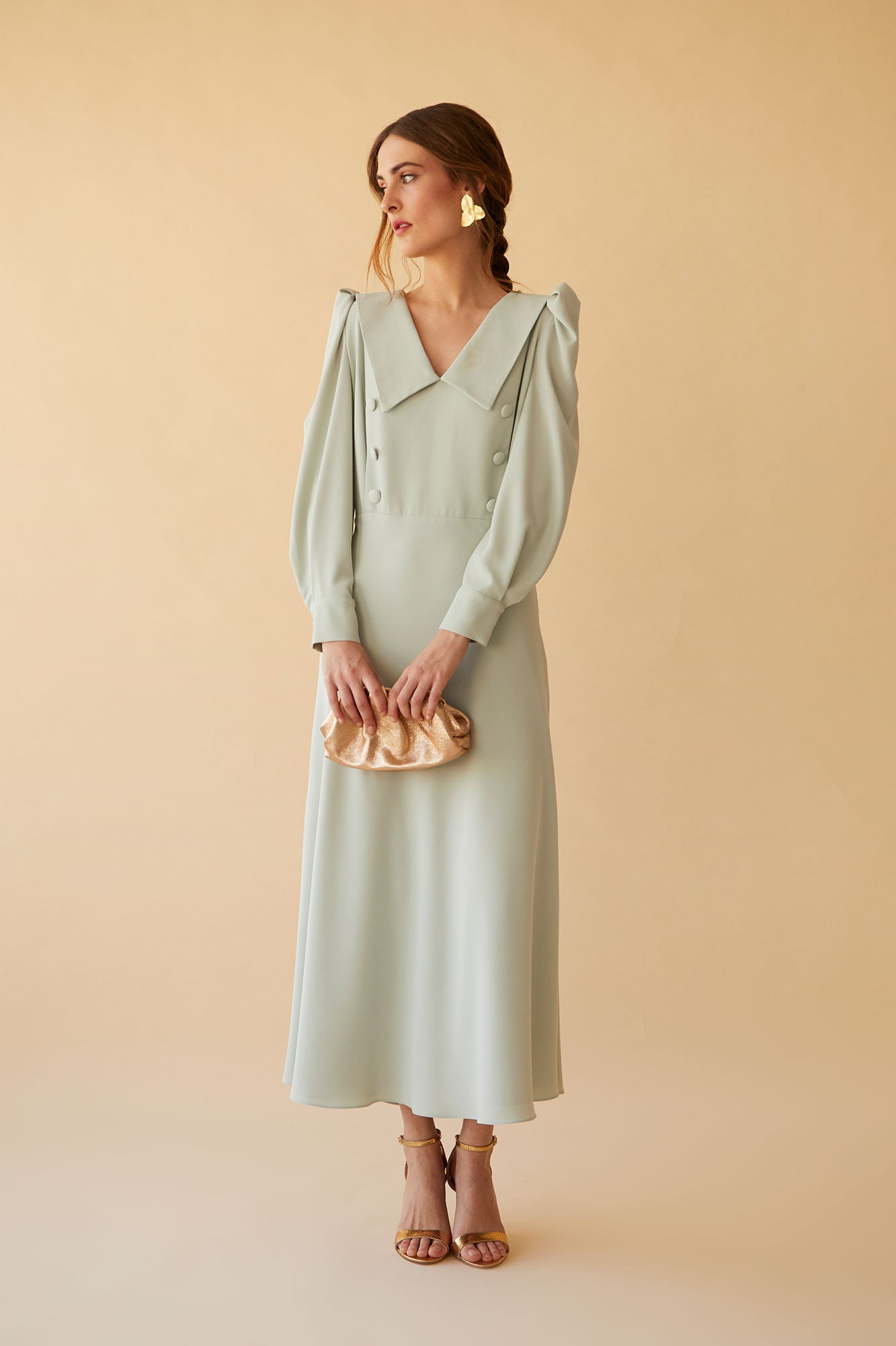 VESTIDO ESTHER AGUAMARINA