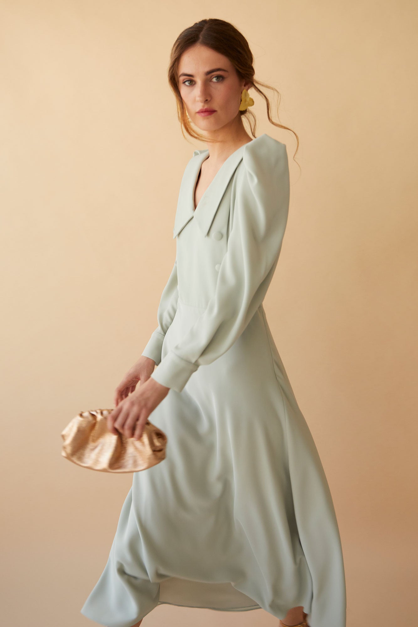 VESTIDO ESTHER AGUAMARINA