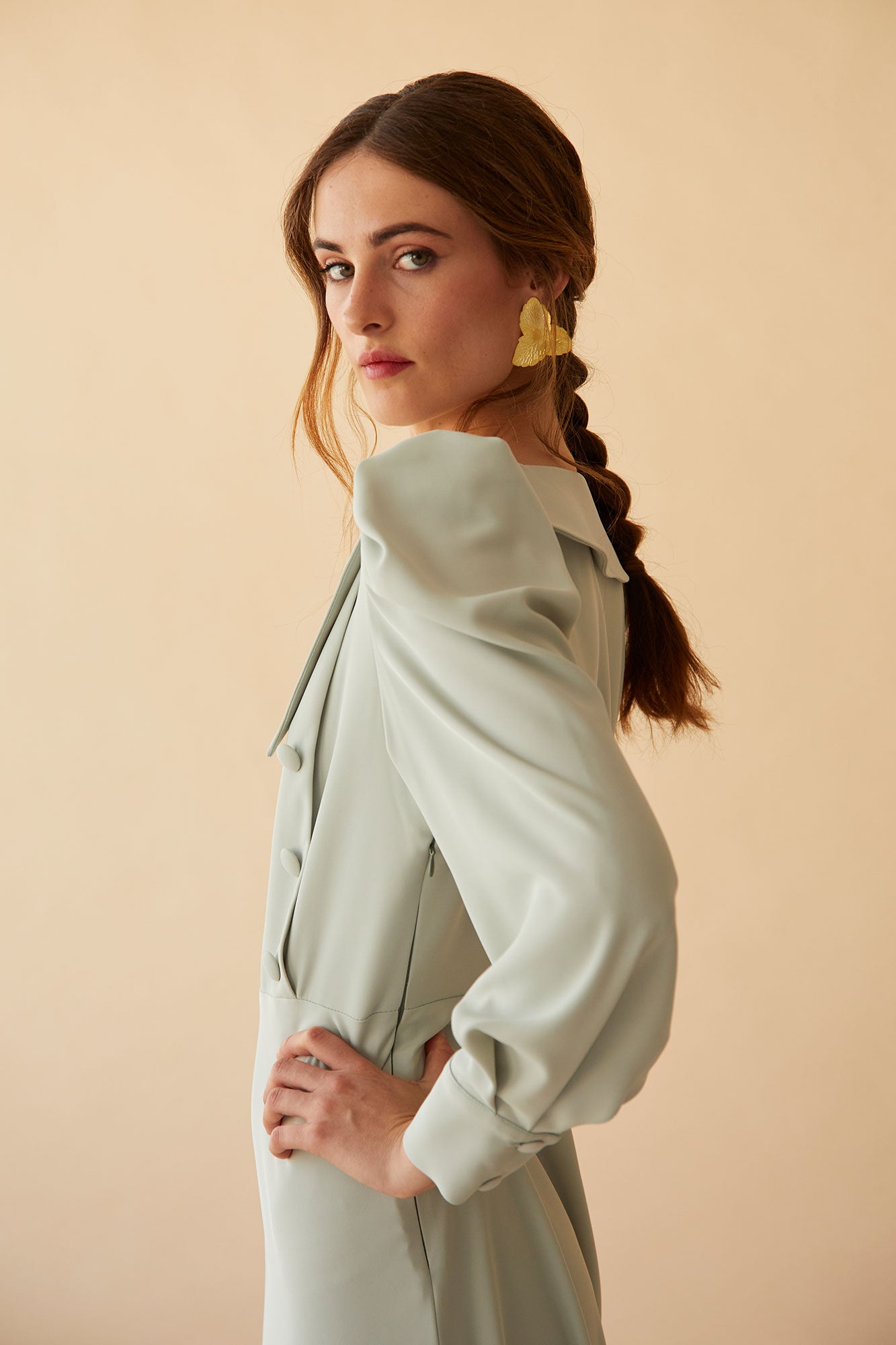 VESTIDO ESTHER AGUAMARINA
