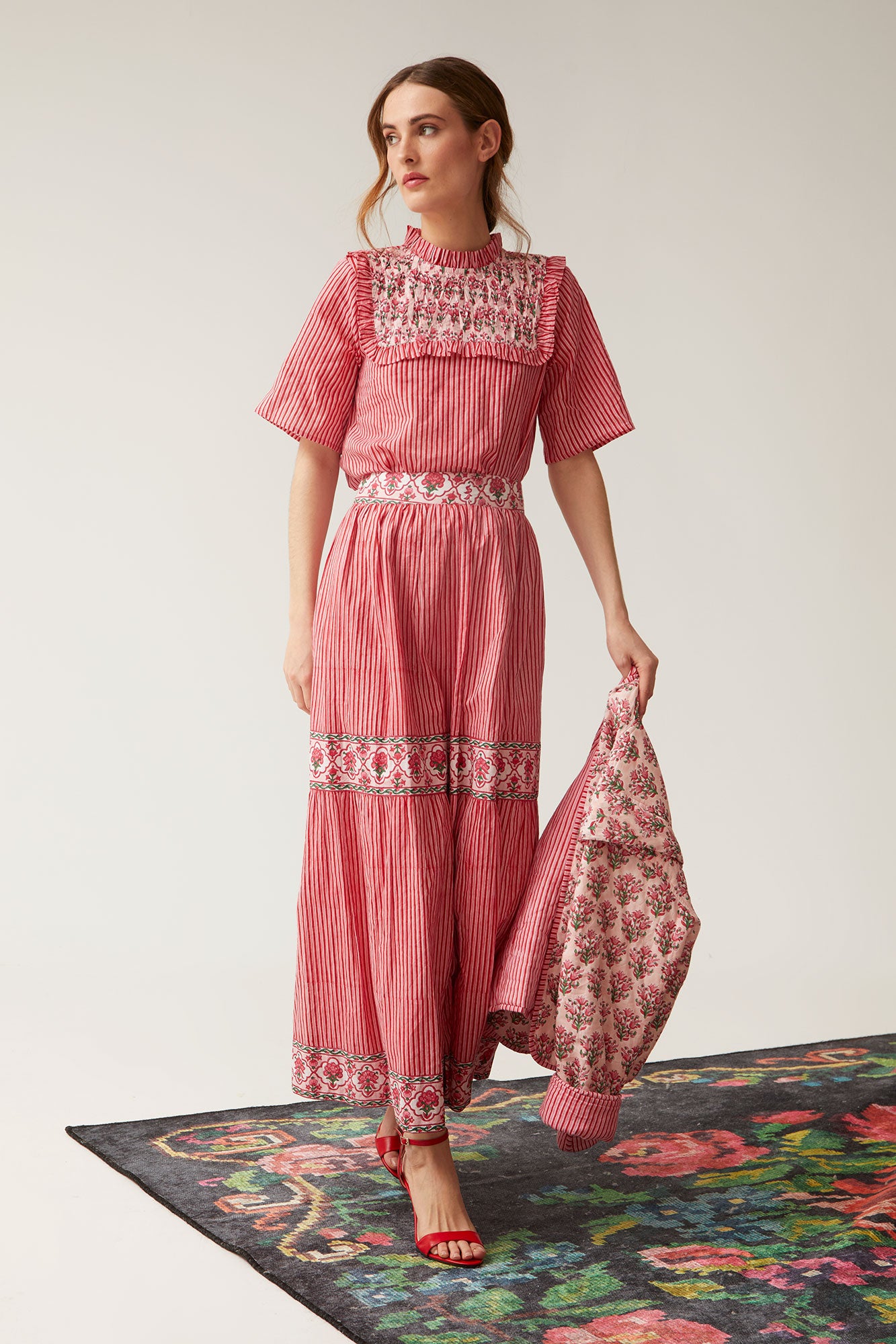 ANTONIA PINK SKIRT