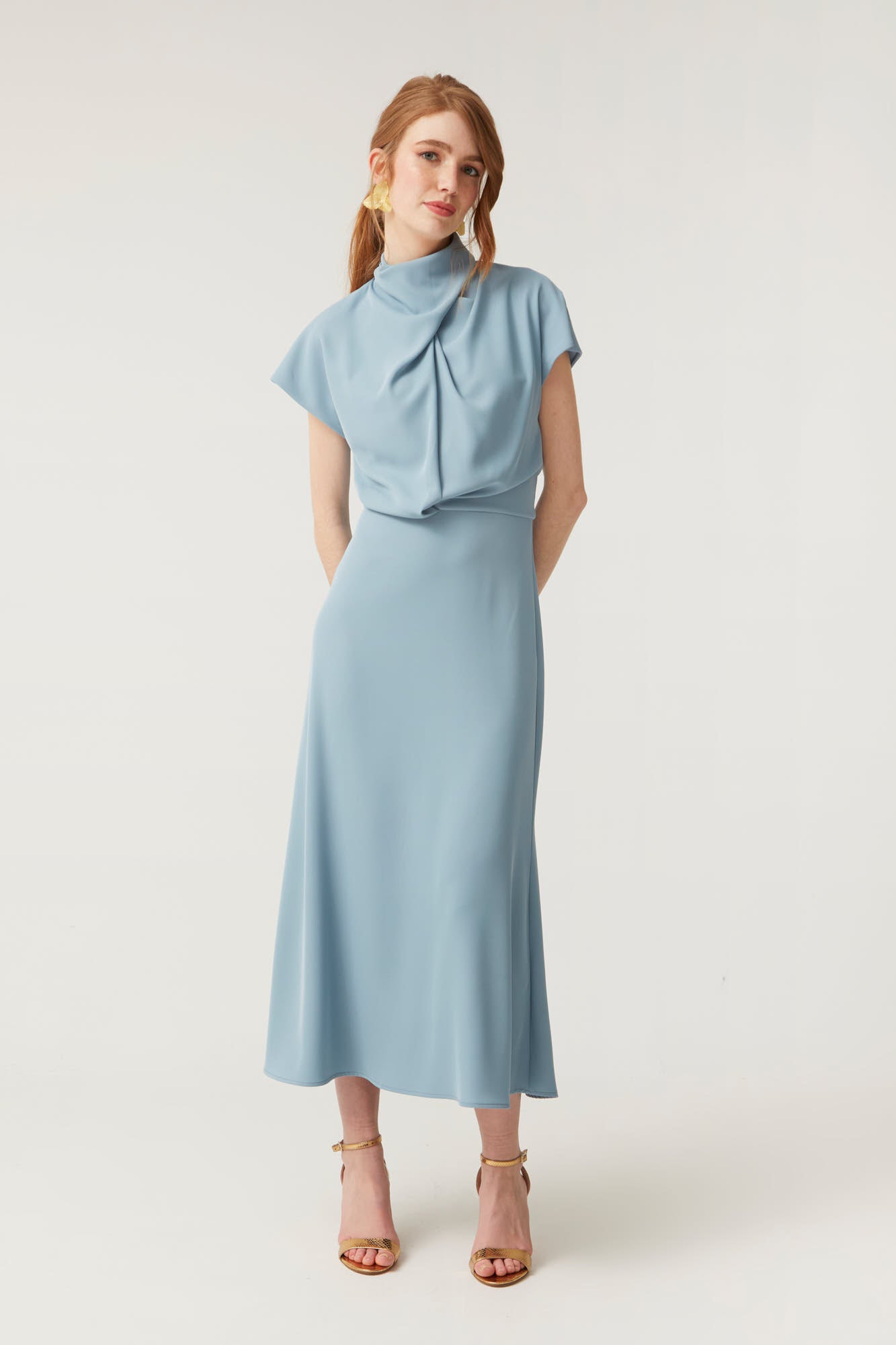 VESTIDO MINERVE AZUL