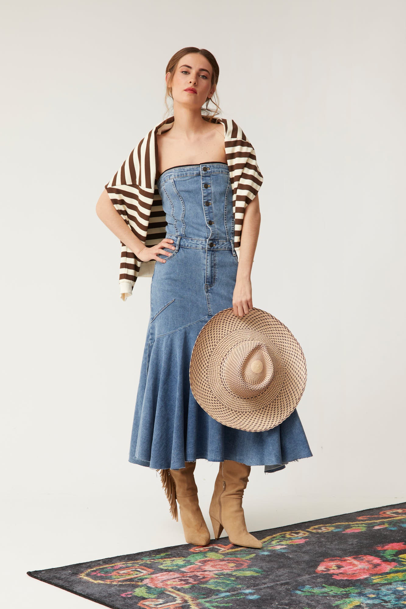ROBE EN JEAN ABNER
