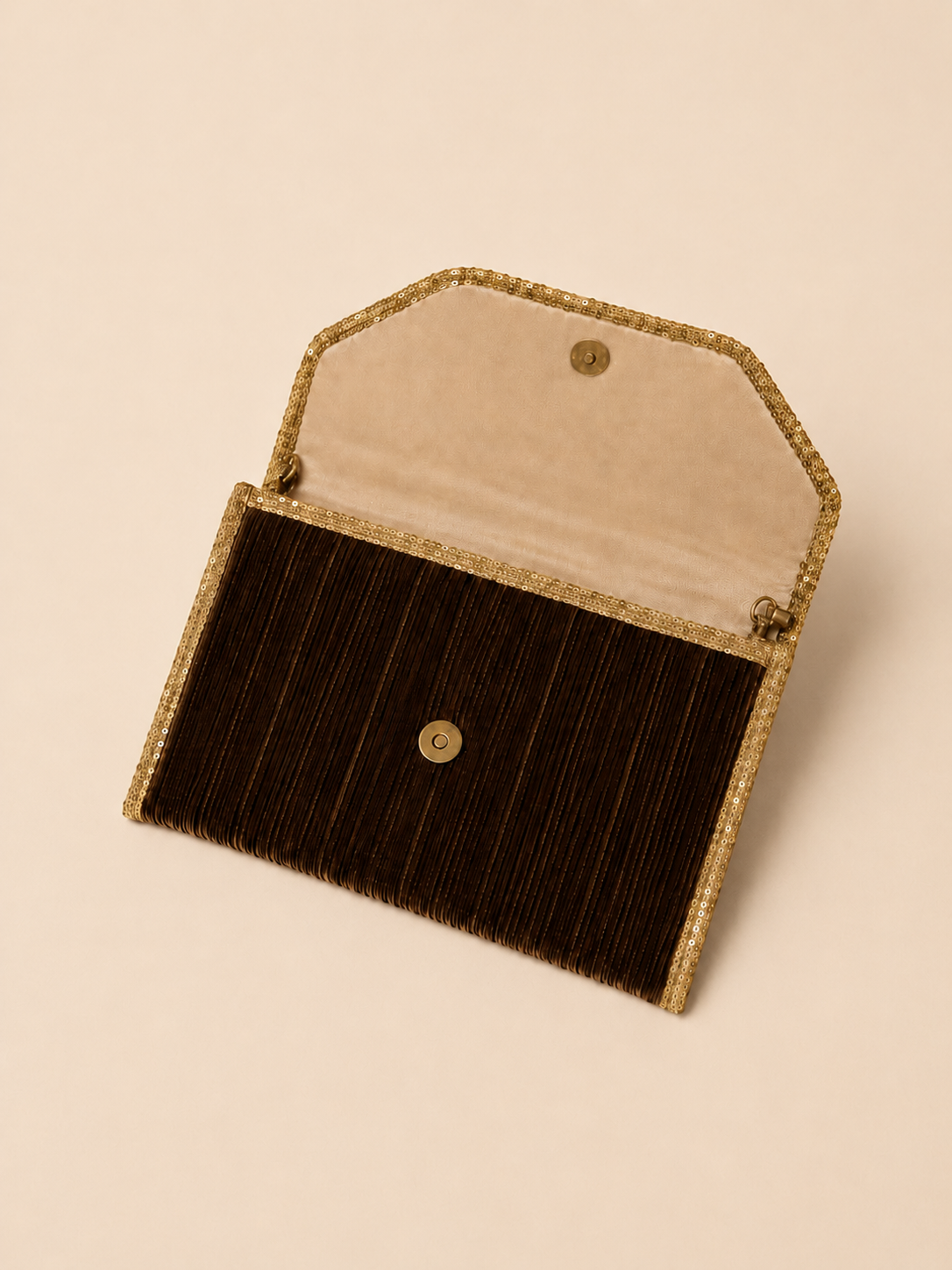 PORTEFEUILLE MUSE MARRON