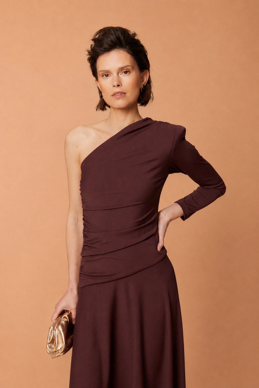 VESTIDO TARIAN GRANATE