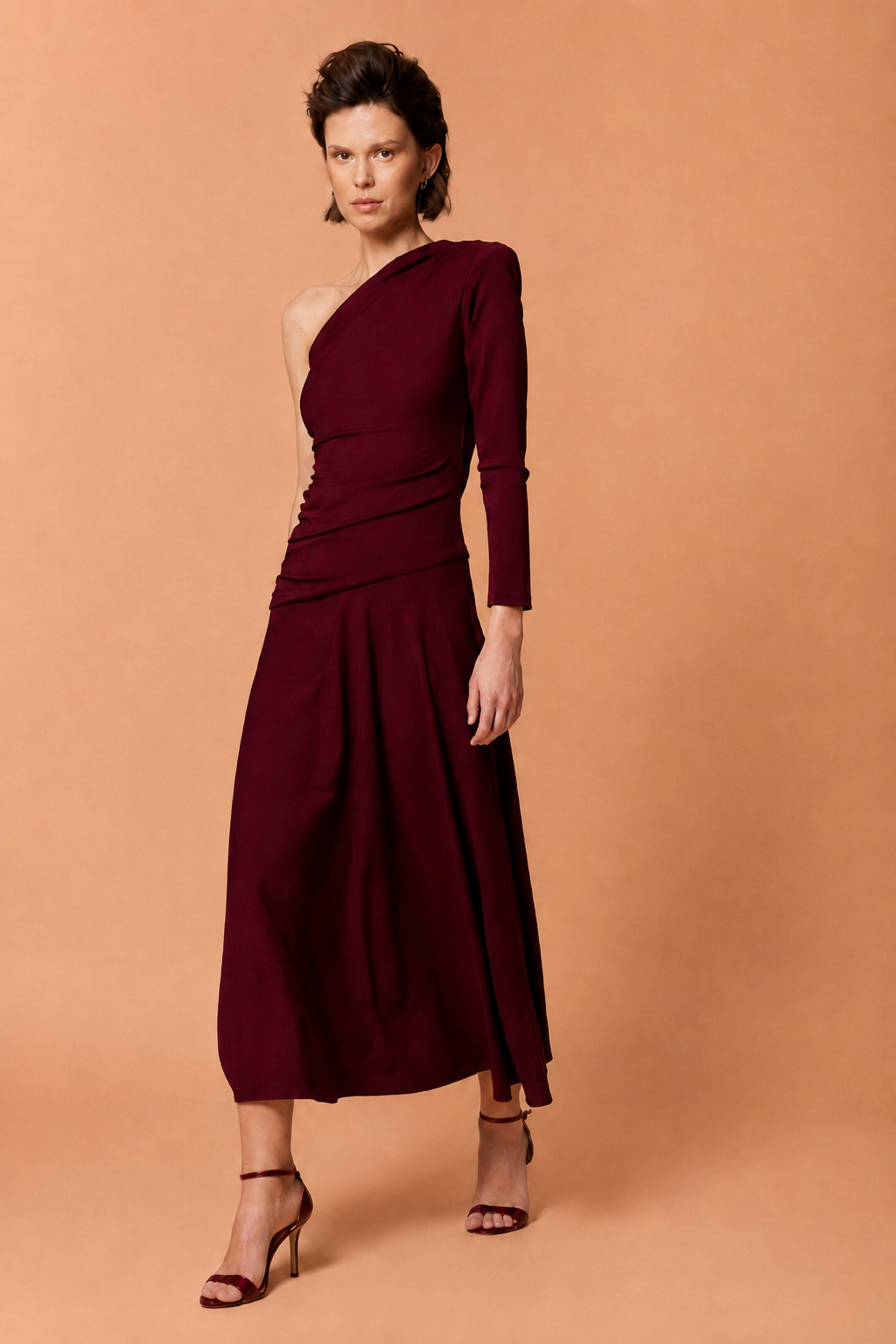 VESTIDO TARIAN GRANATE