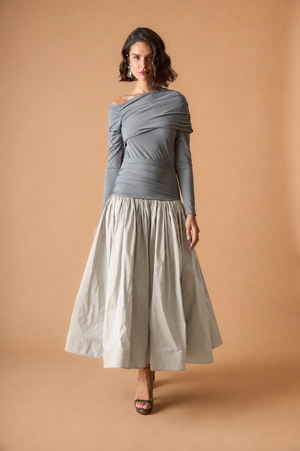 VESTIDO LIRIAN GRIS
