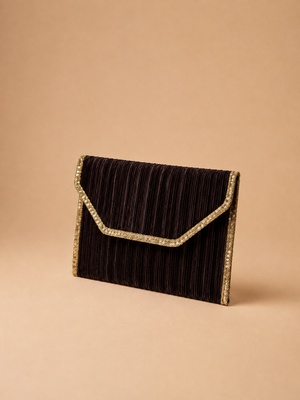 PORTEFEUILLE MUSE MARRON