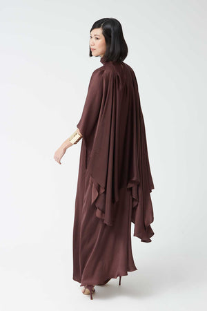 FELISINA BURGUNDY COAT