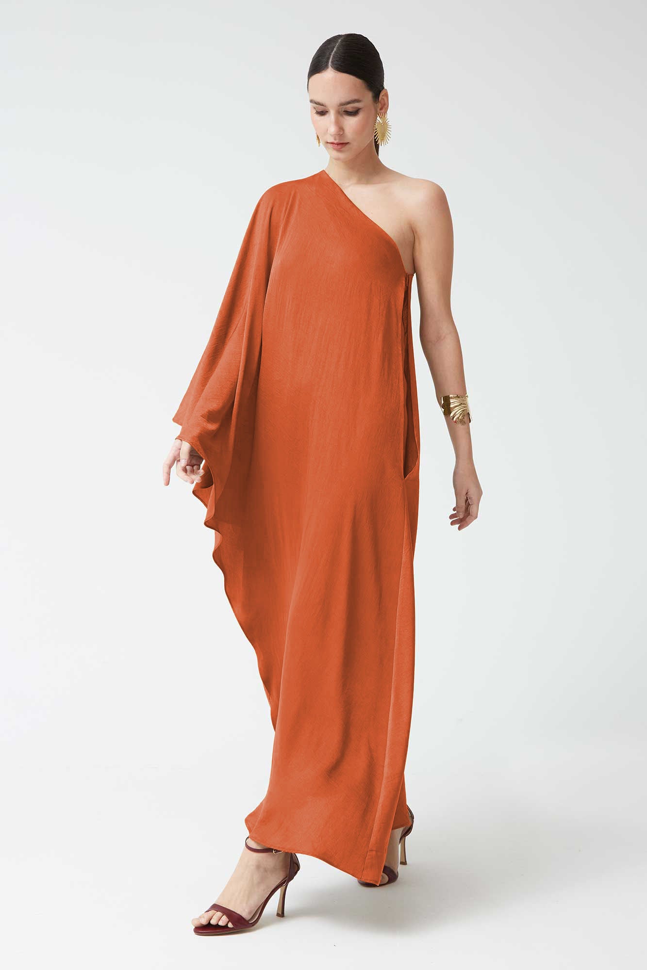 VESTIDO MONICA NARANJA