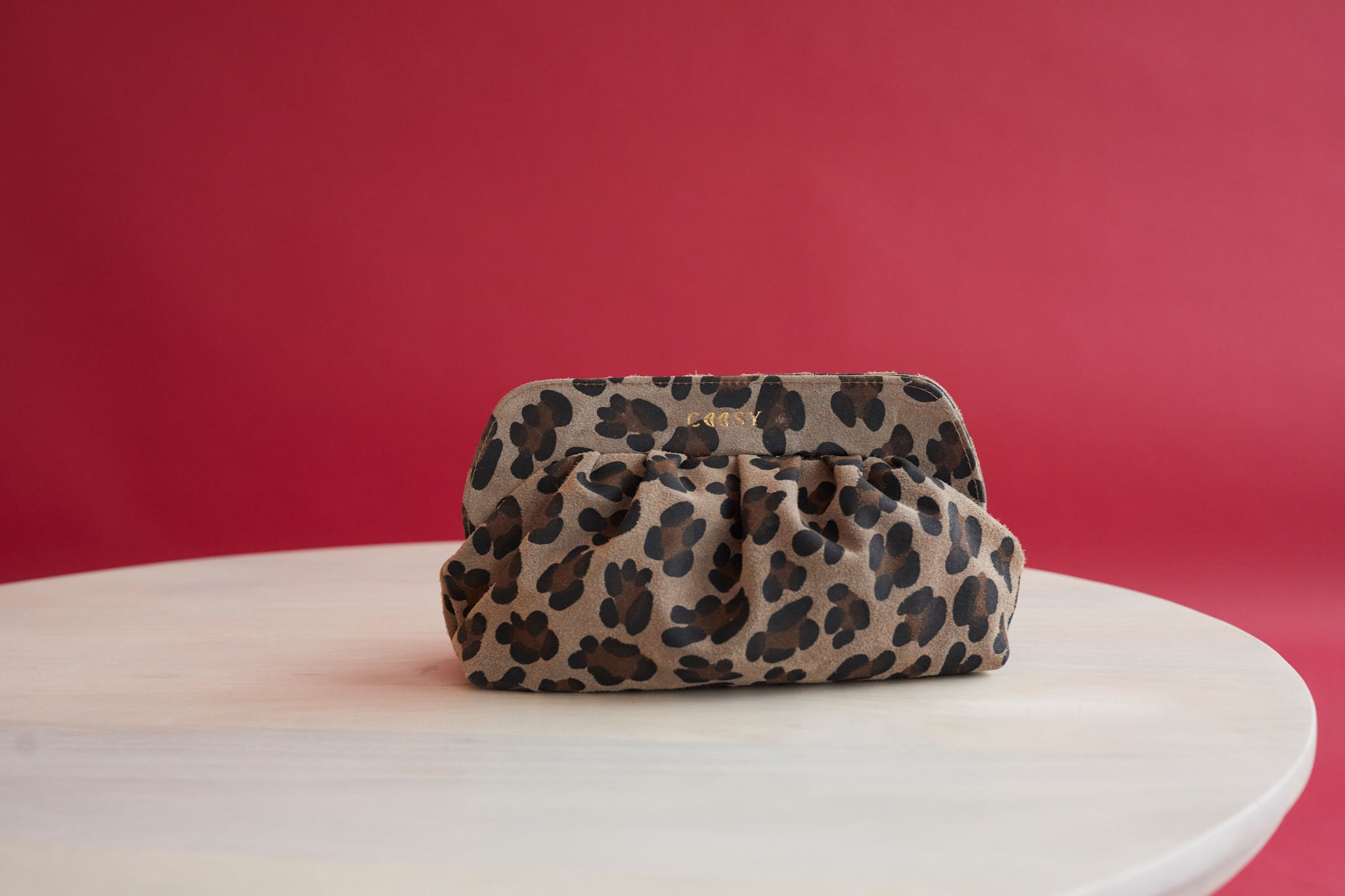 BROWN PRINTLEOPARD BAG
