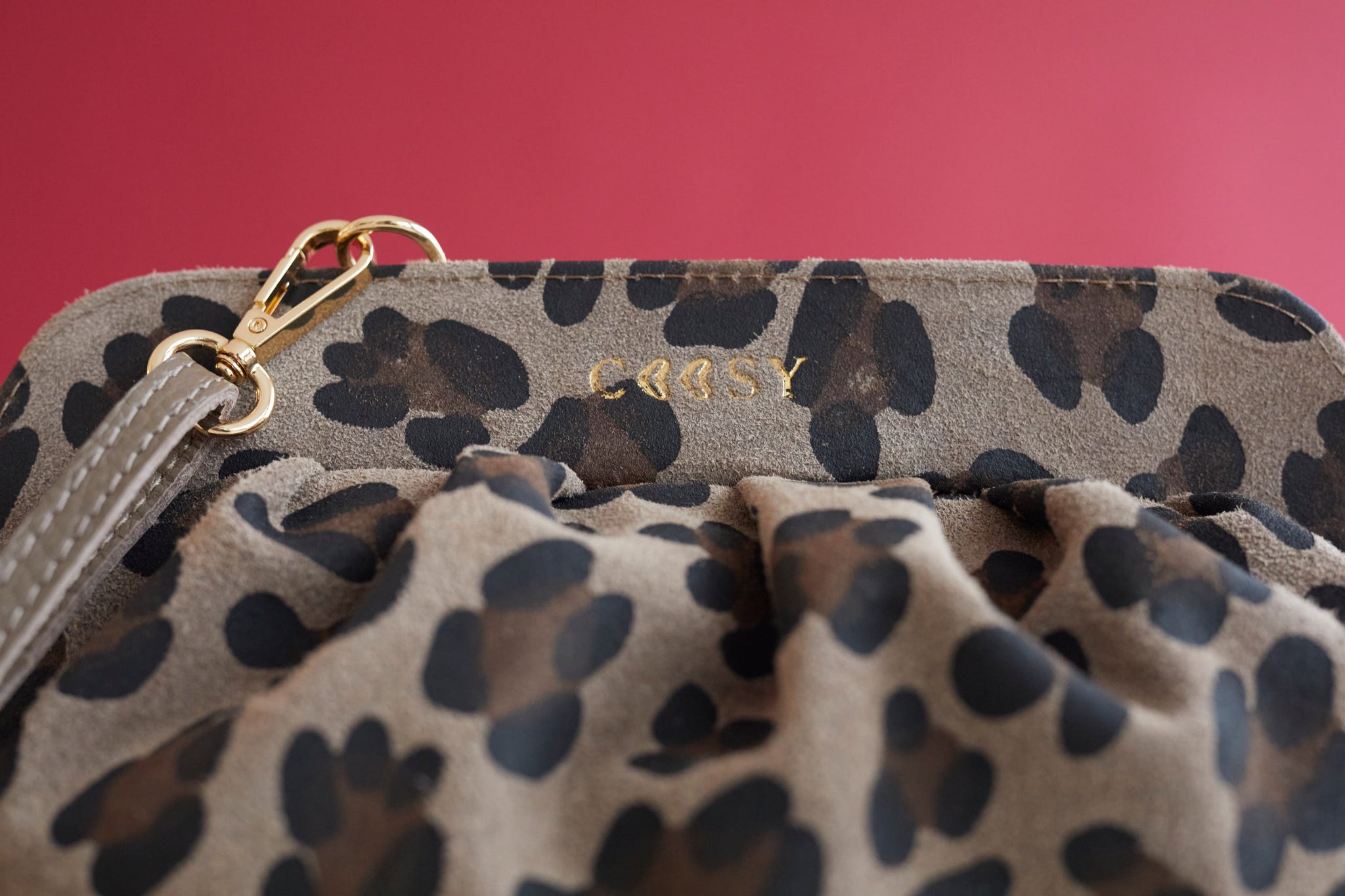 BROWN PRINTLEOPARD BAG