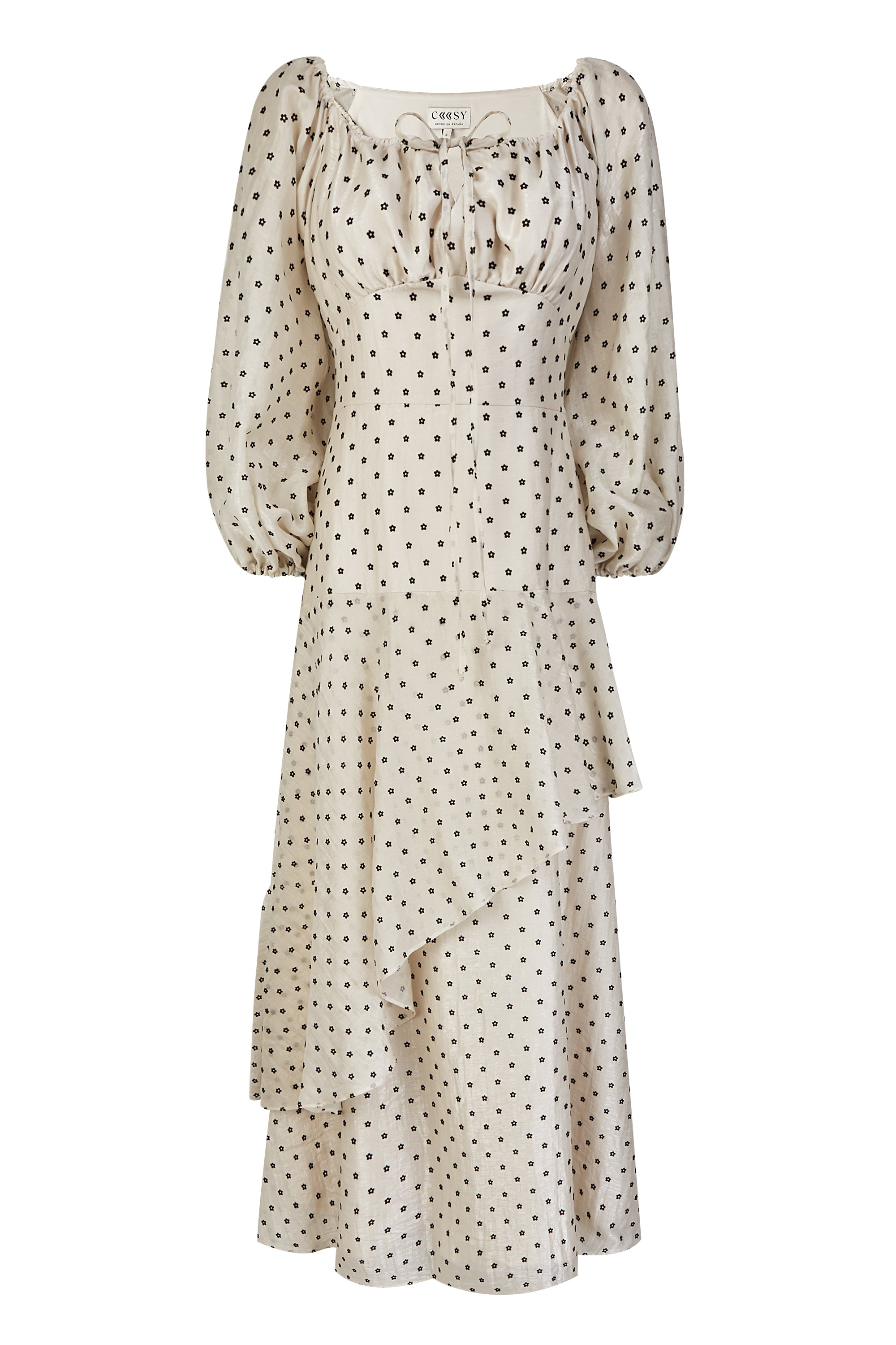 VESTIDO AINHOA CRUDO