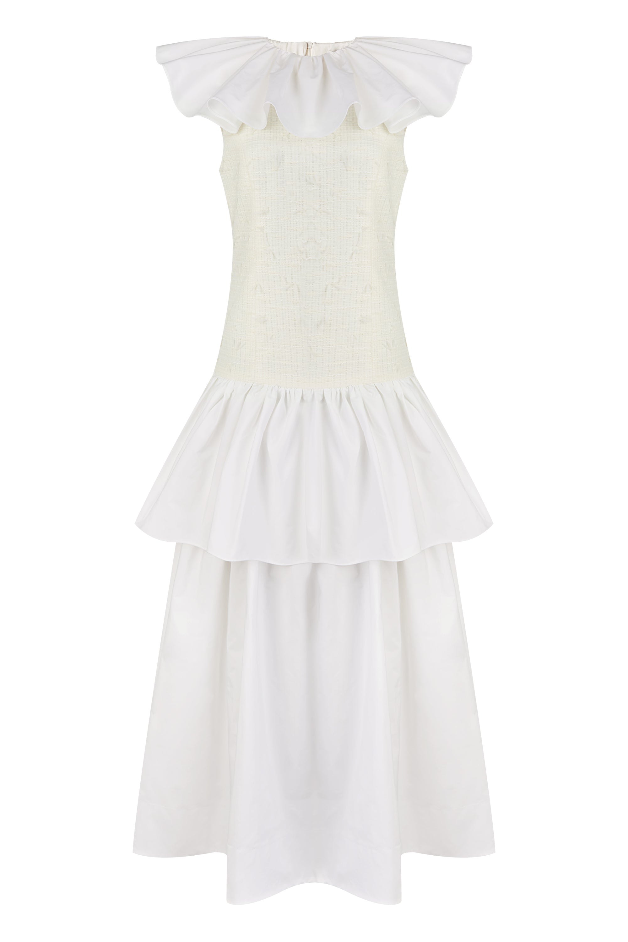 VESTIDO SELENE CRUDO