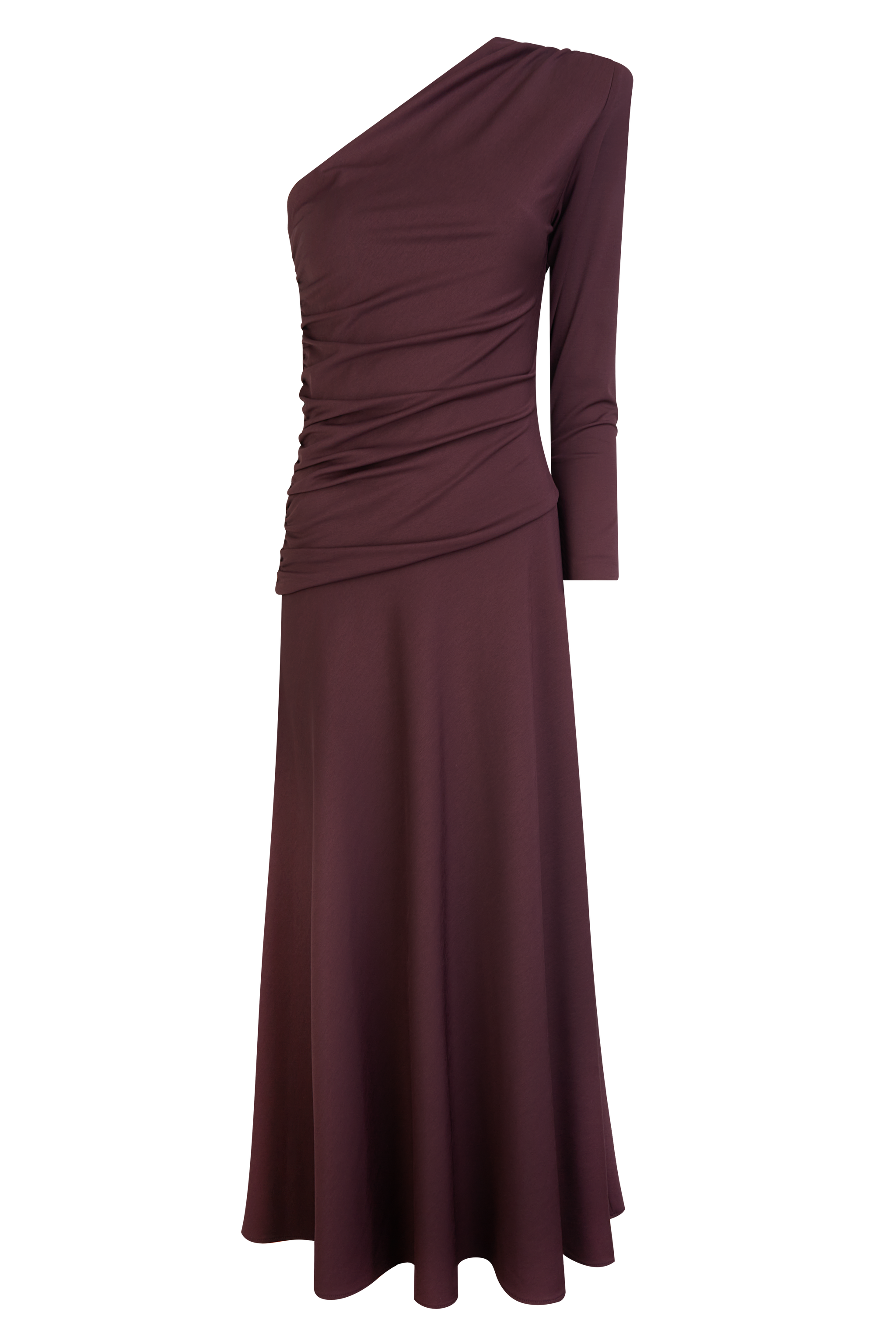 TARIAN MAROON DRESS