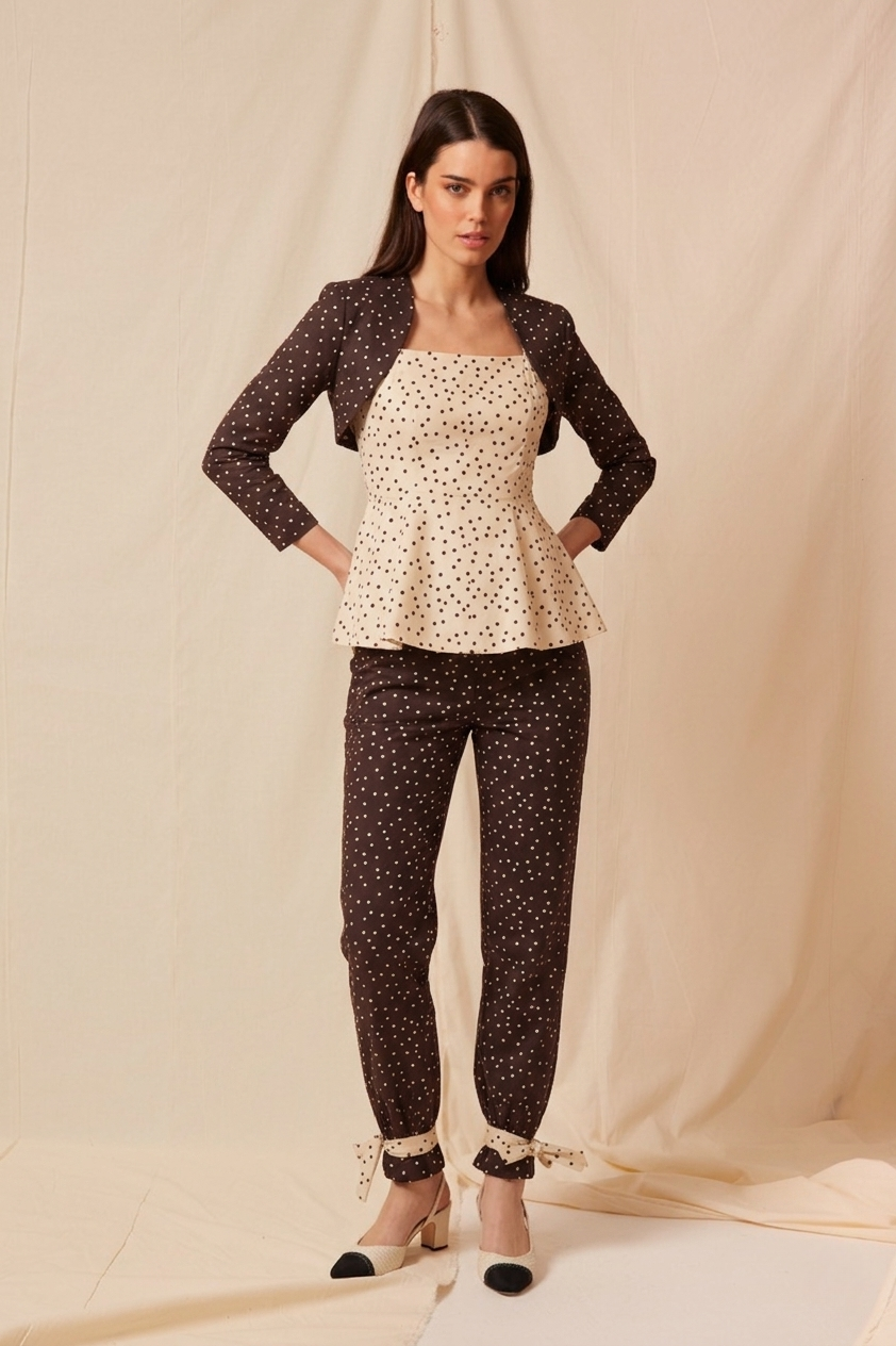 PANTALON EZRA MARRON
