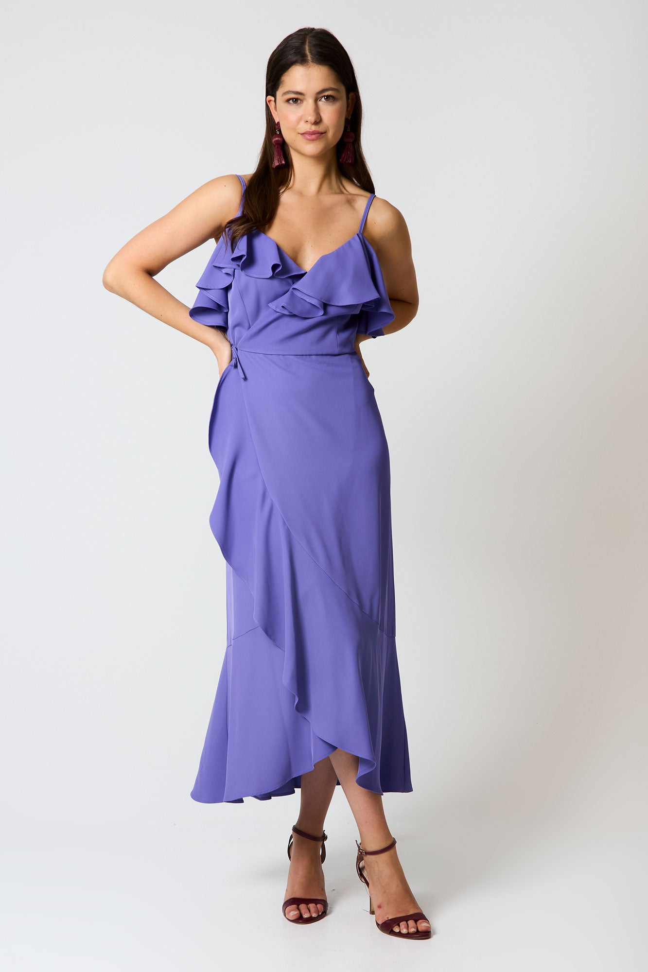 MUNDI PURPLE DRESS