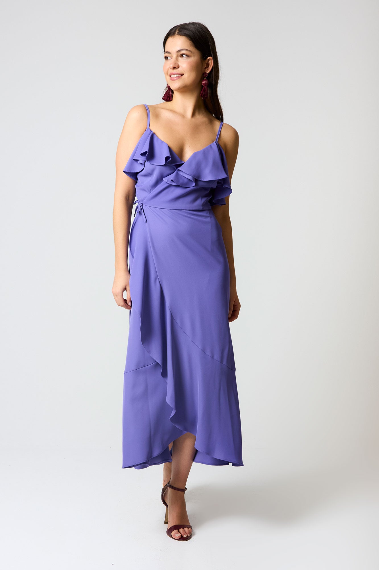 VESTIDO MUNDI MORADO