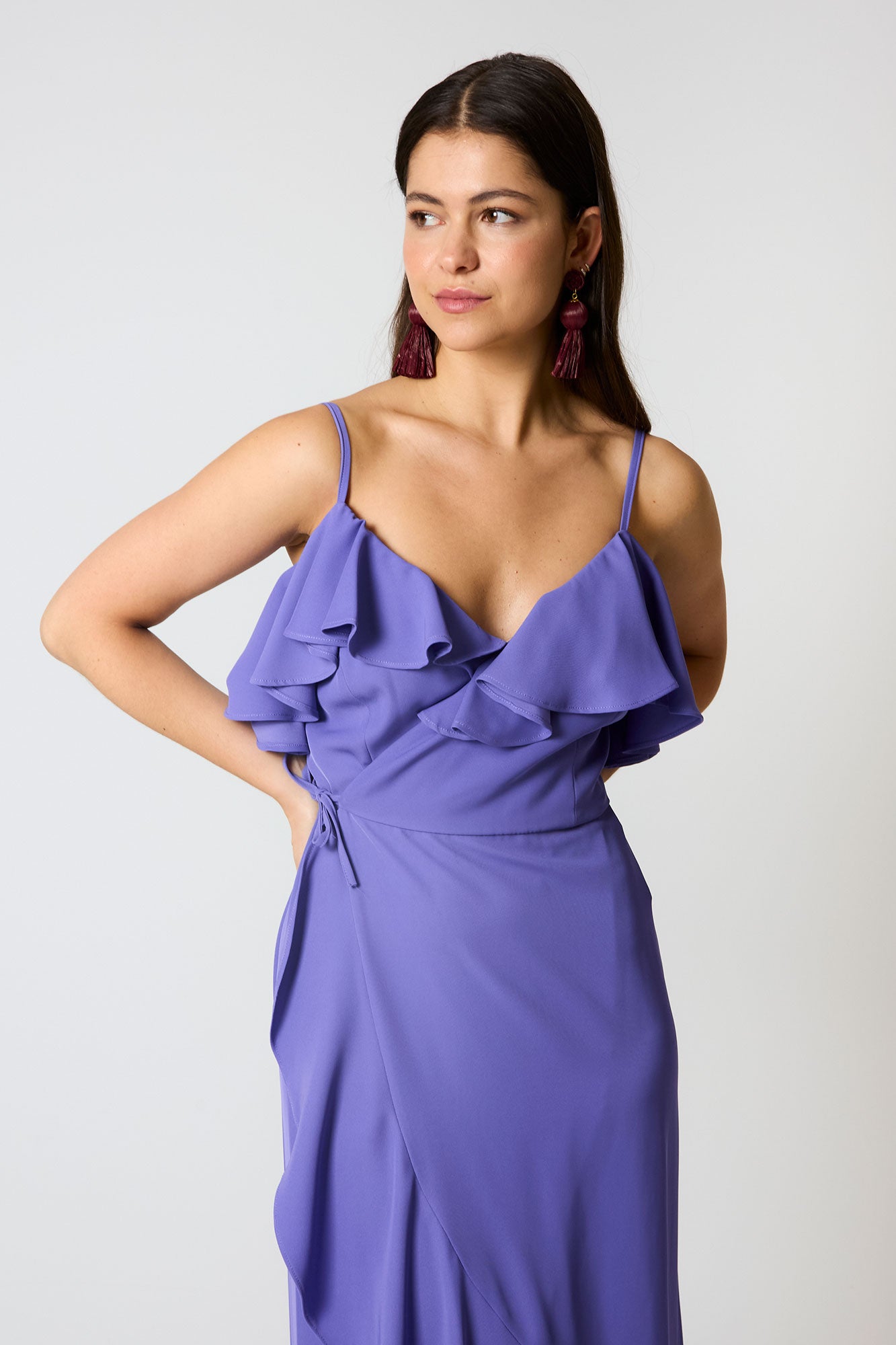 MUNDI PURPLE DRESS