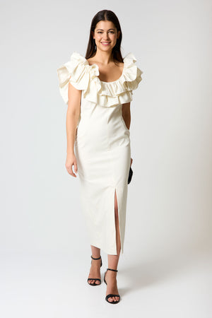 VESTIDO PALOMA CRUDO