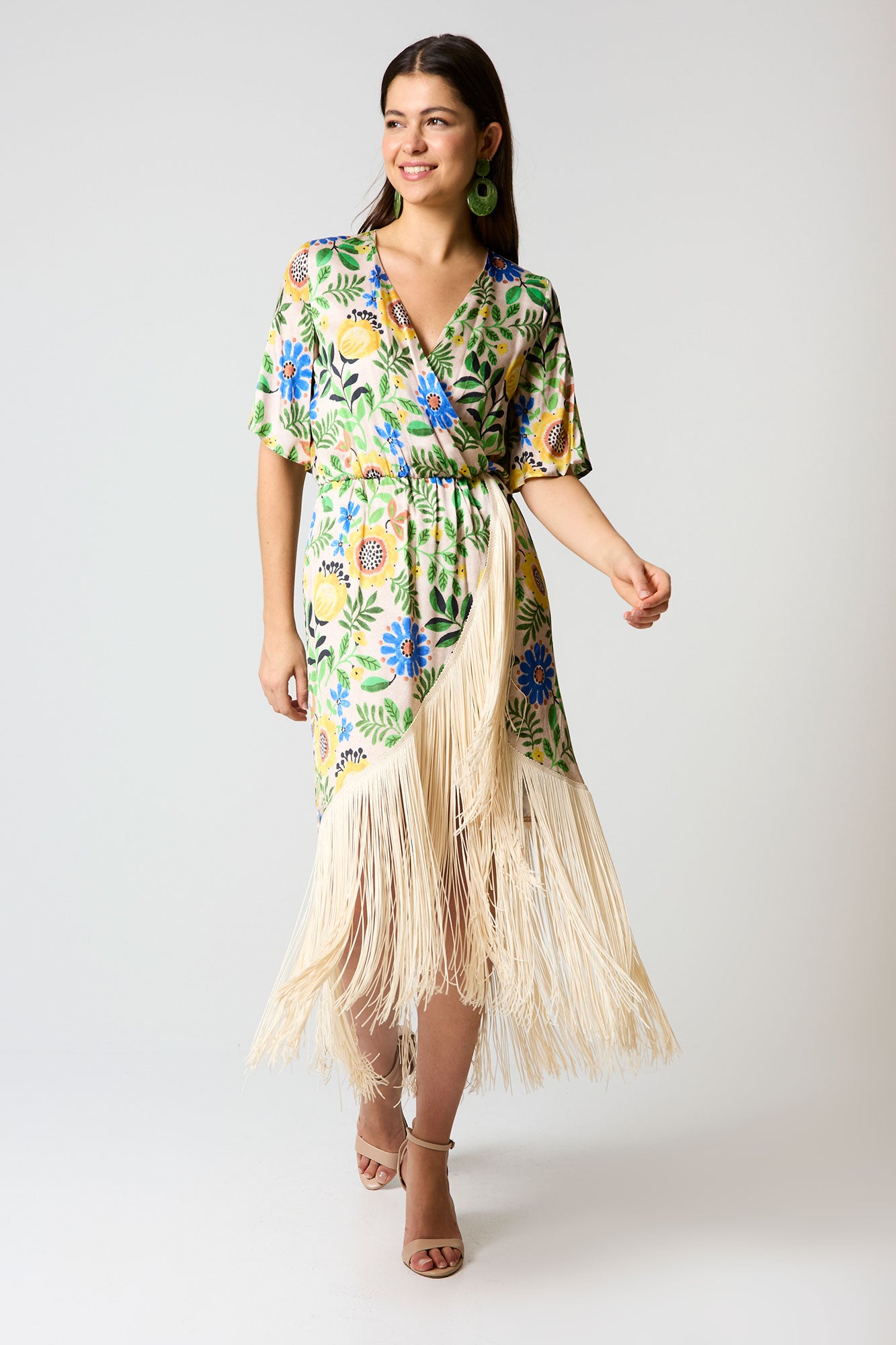 VESTIDO DAMIAN CRUDO