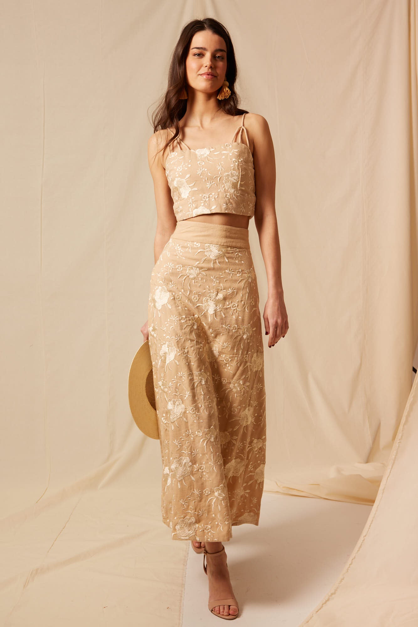FALDA ALDONZA BEIGE