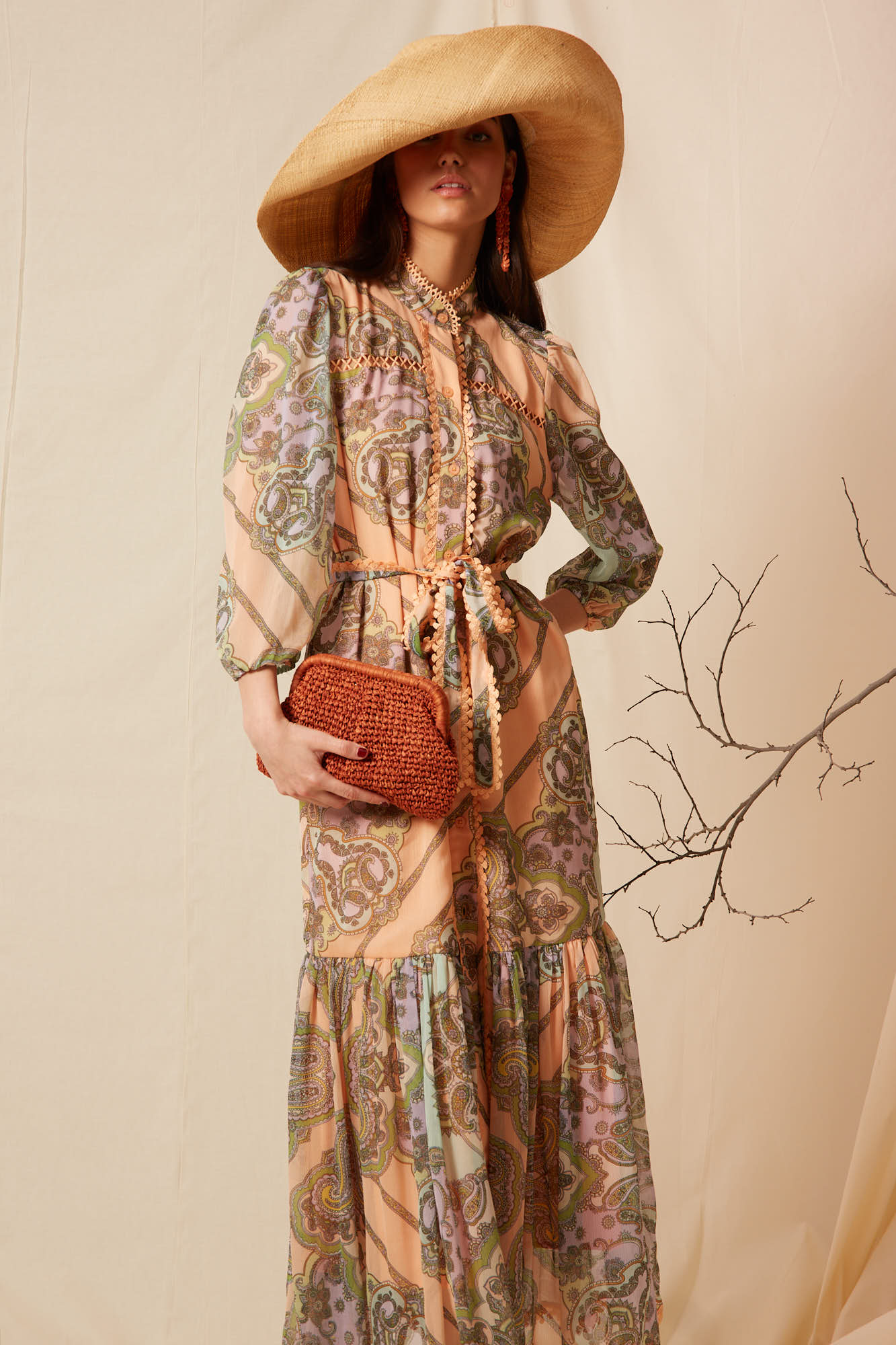 VESTIDO ALADINA SALMON