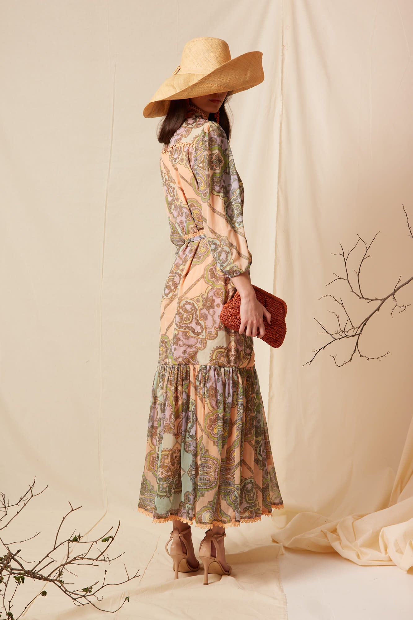 VESTIDO ALADINA SALMON