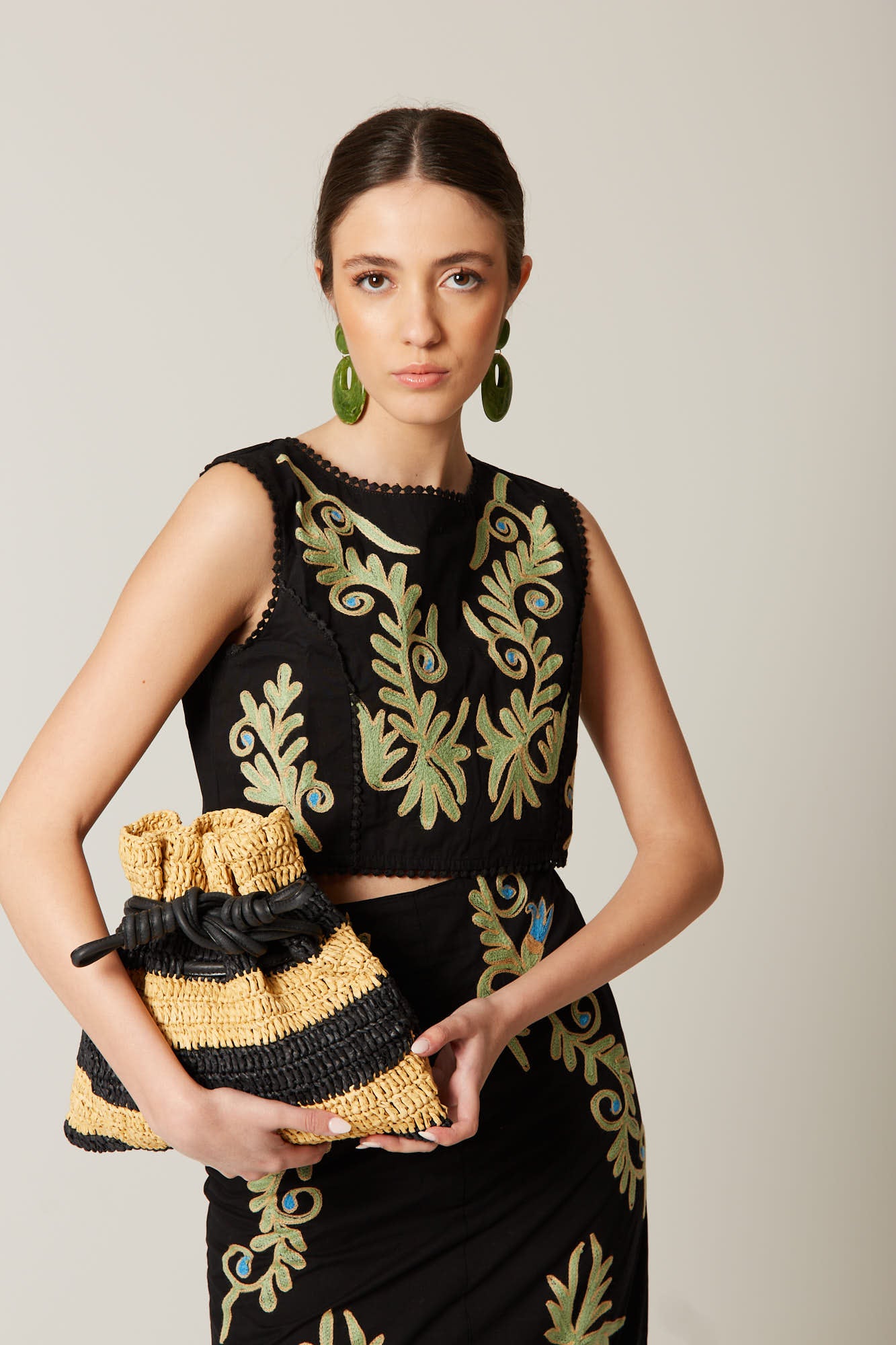 CONJUNTO LAVANDA NEGRO