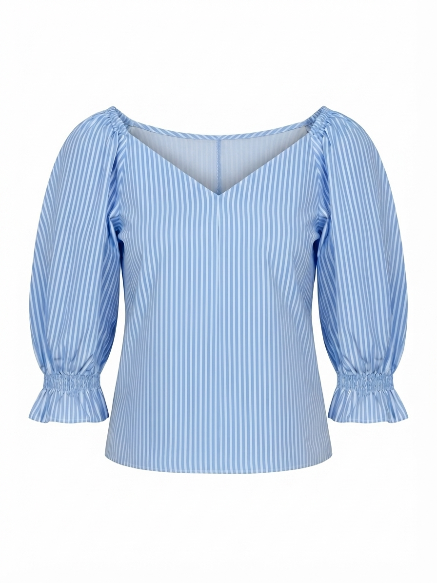 ERIKA BLUE SHIRT