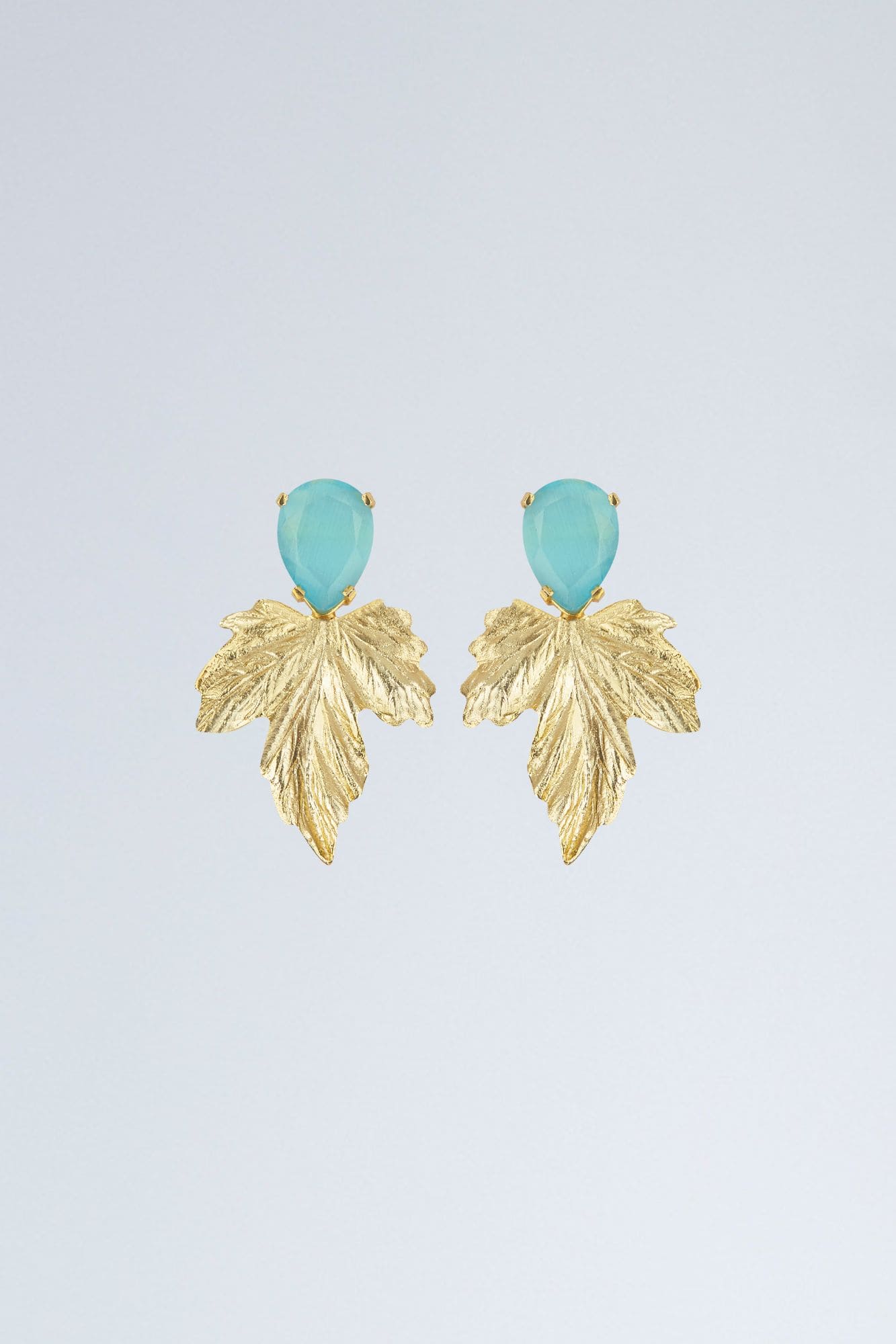 BOUCLES D'OREILLES ANTARES BLEUES