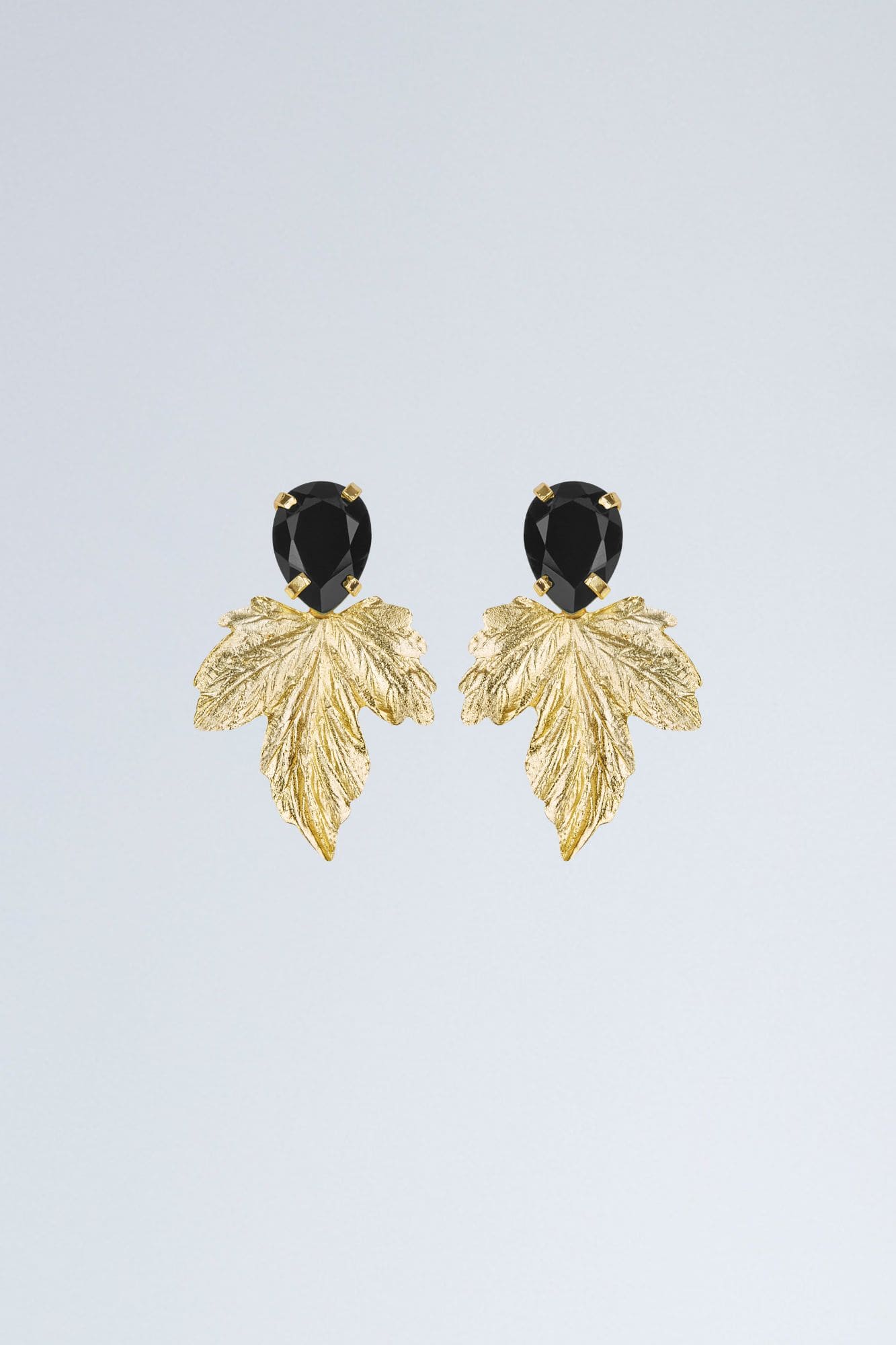 BOUCLES D'OREILLES ANTARES NOIRES