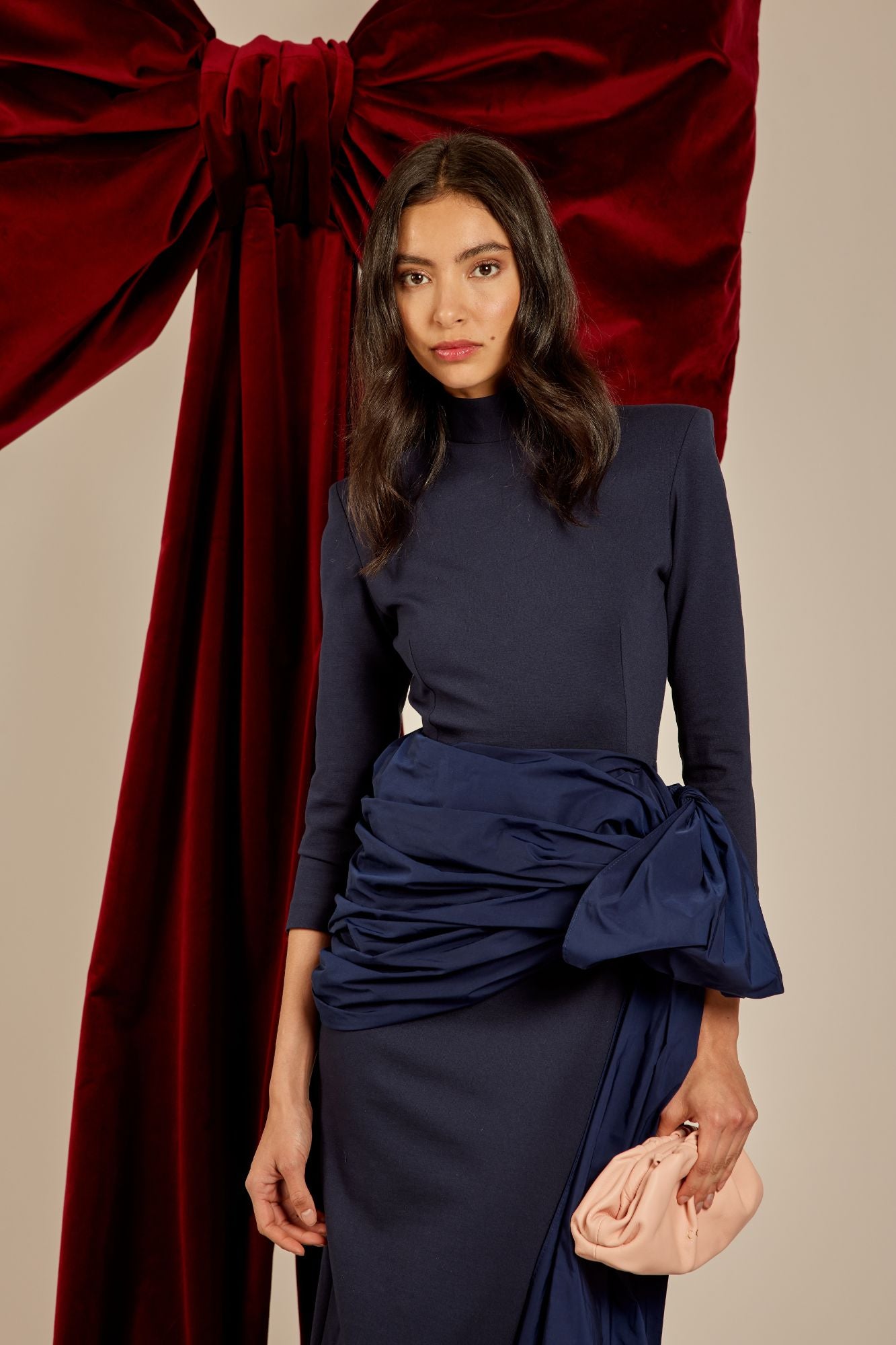 VESTIDO NEVIRA MARINO