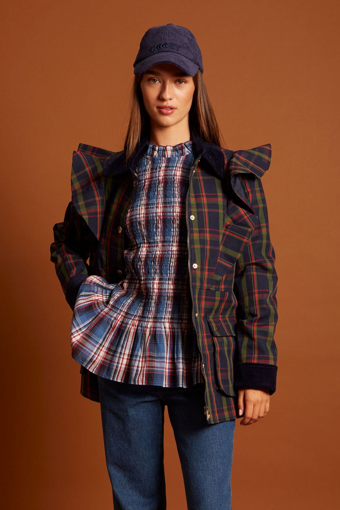 CHAQUETA AUSTEN MARINO