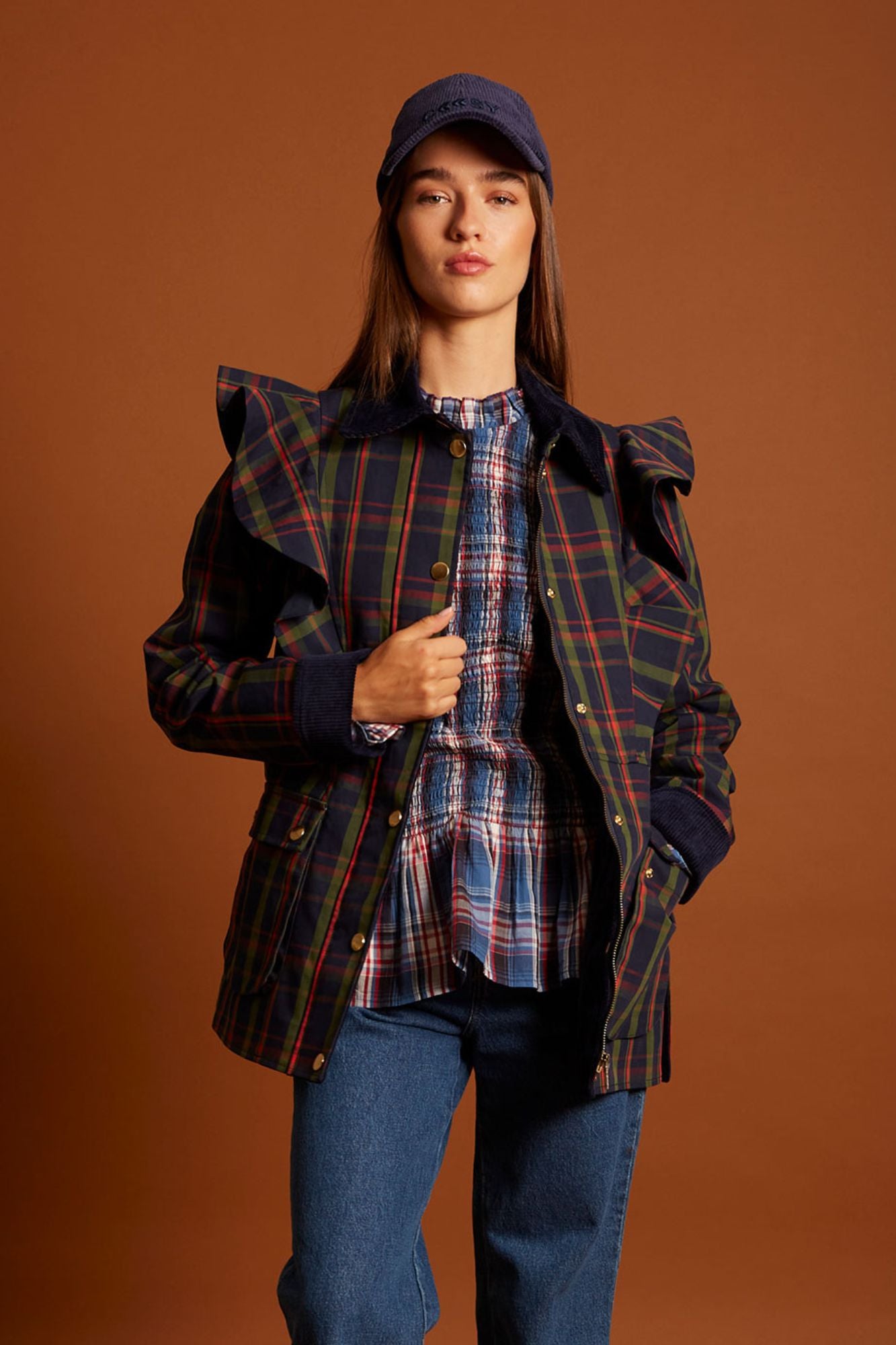CHAQUETA AUSTEN MARINO