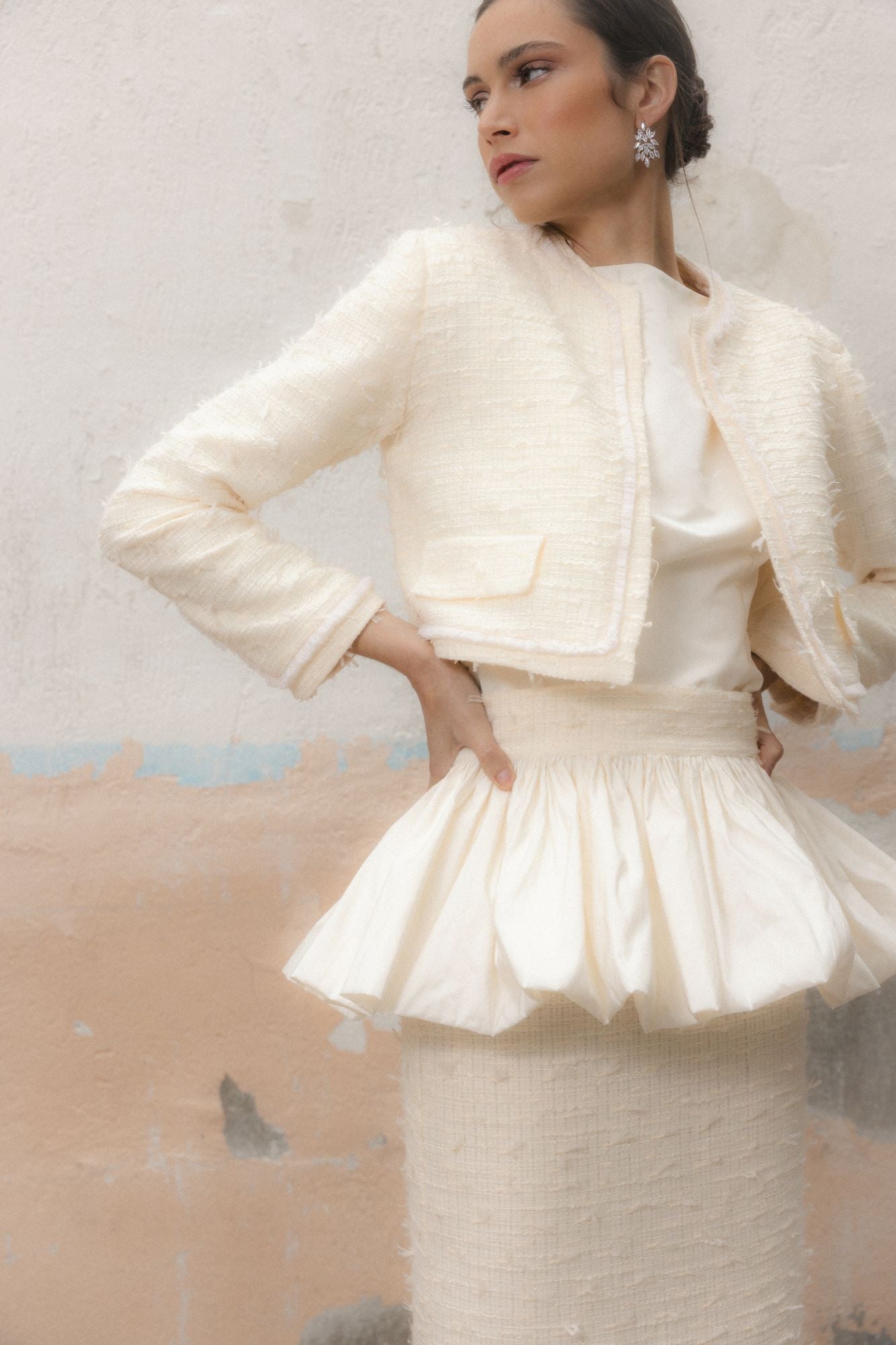 CHAQUETA ARIADNA CRUDO