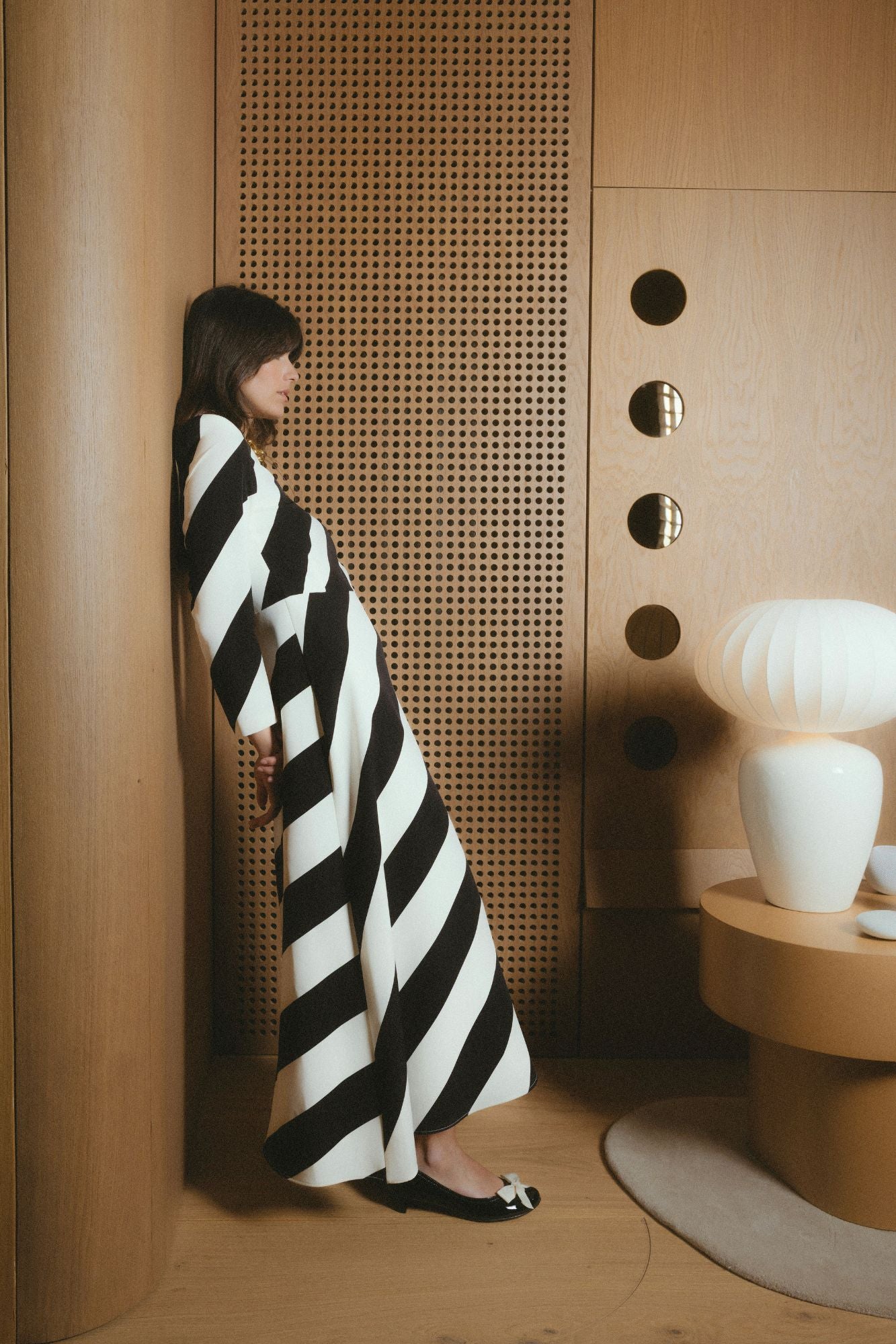 VESTIDO IZOTZ BLANCO/NEGRO