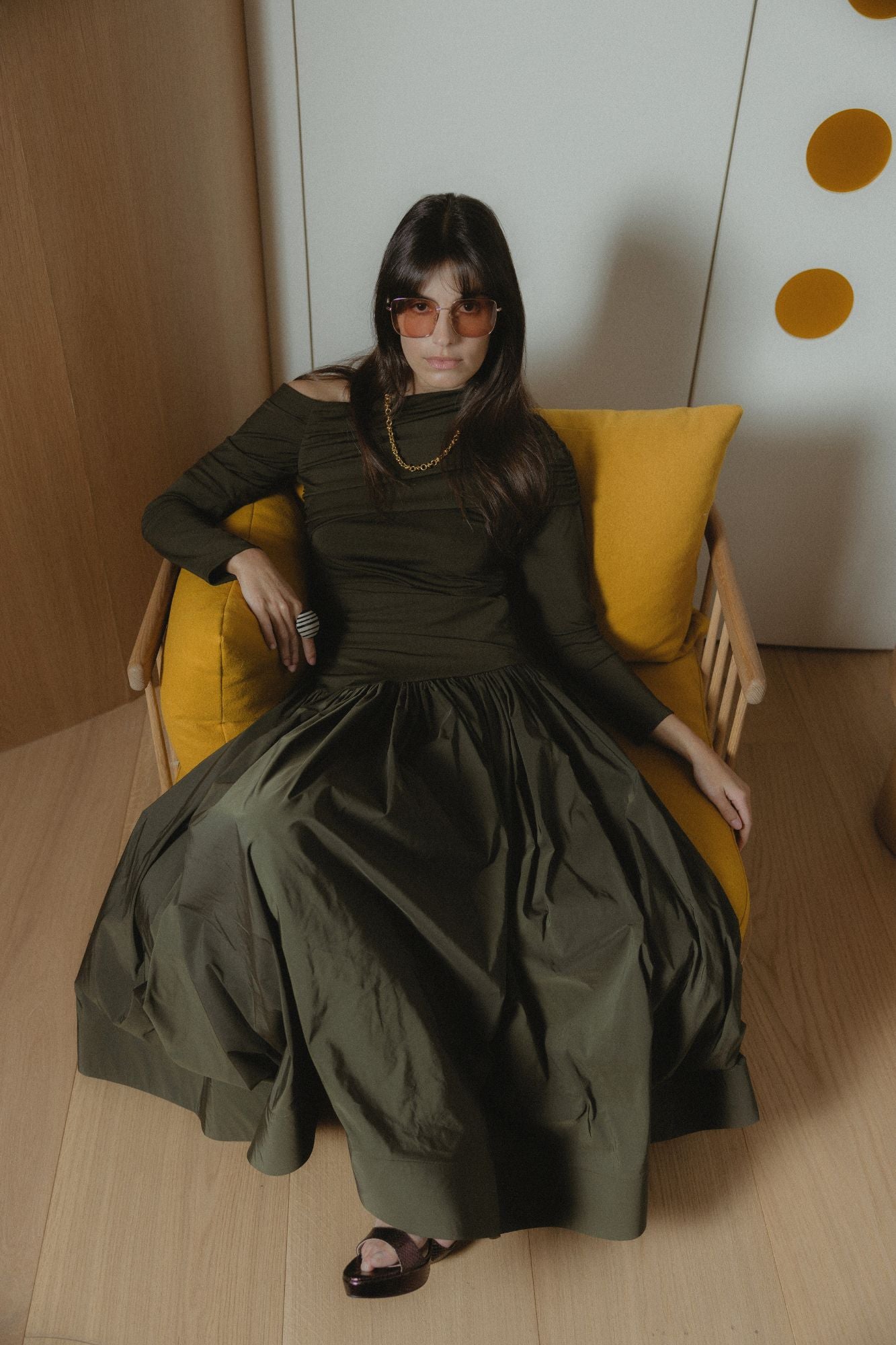 VESTIDO LIRIAN VERDE