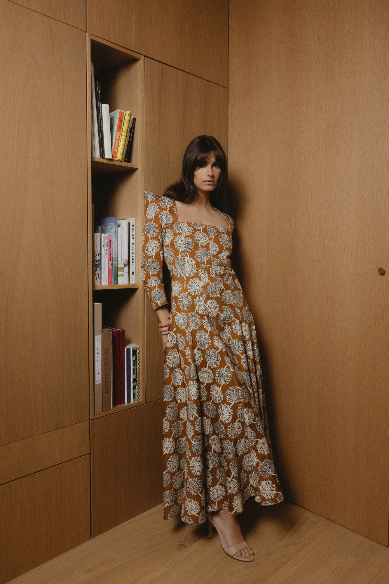 VESTIDO RENÉ MOSTARDA