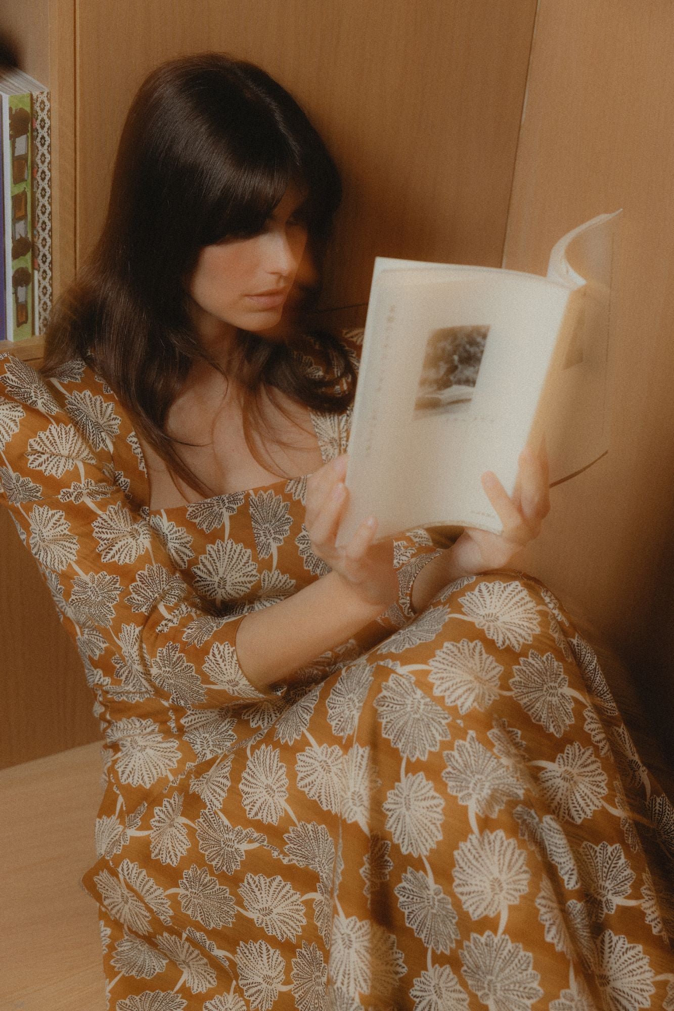 VESTIDO RENÉ MOSTARDA