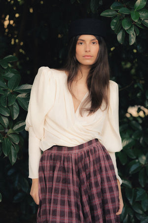 BLUSA GRACIELA CRUDO